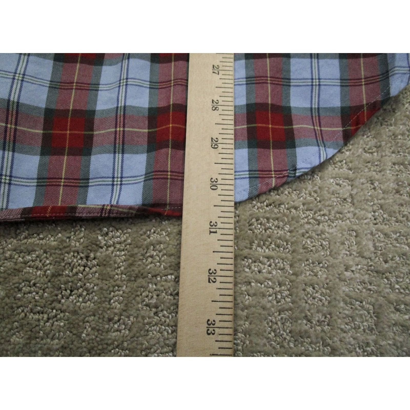 Vineyard Vines VINEYARD VINES Shirt Mens Large Blue Red Plaid Tucker Button-Down Classic Fit Size US L / EU 52-54 / 3 - 6 Thumbnail