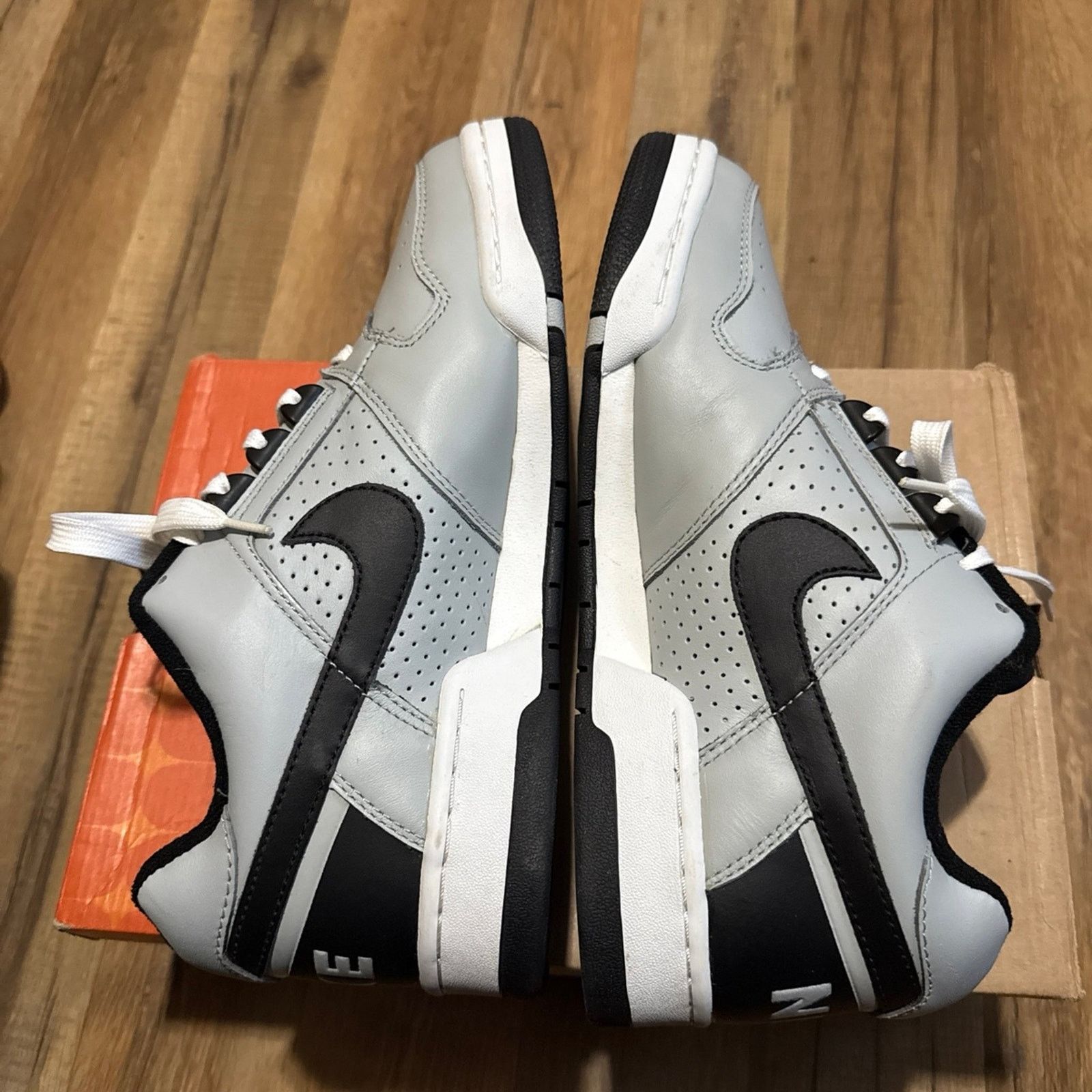 Nike 2004 Nike Delta Force Low Silver Black Size US 10.5 / EU 43-44 - 4 Thumbnail