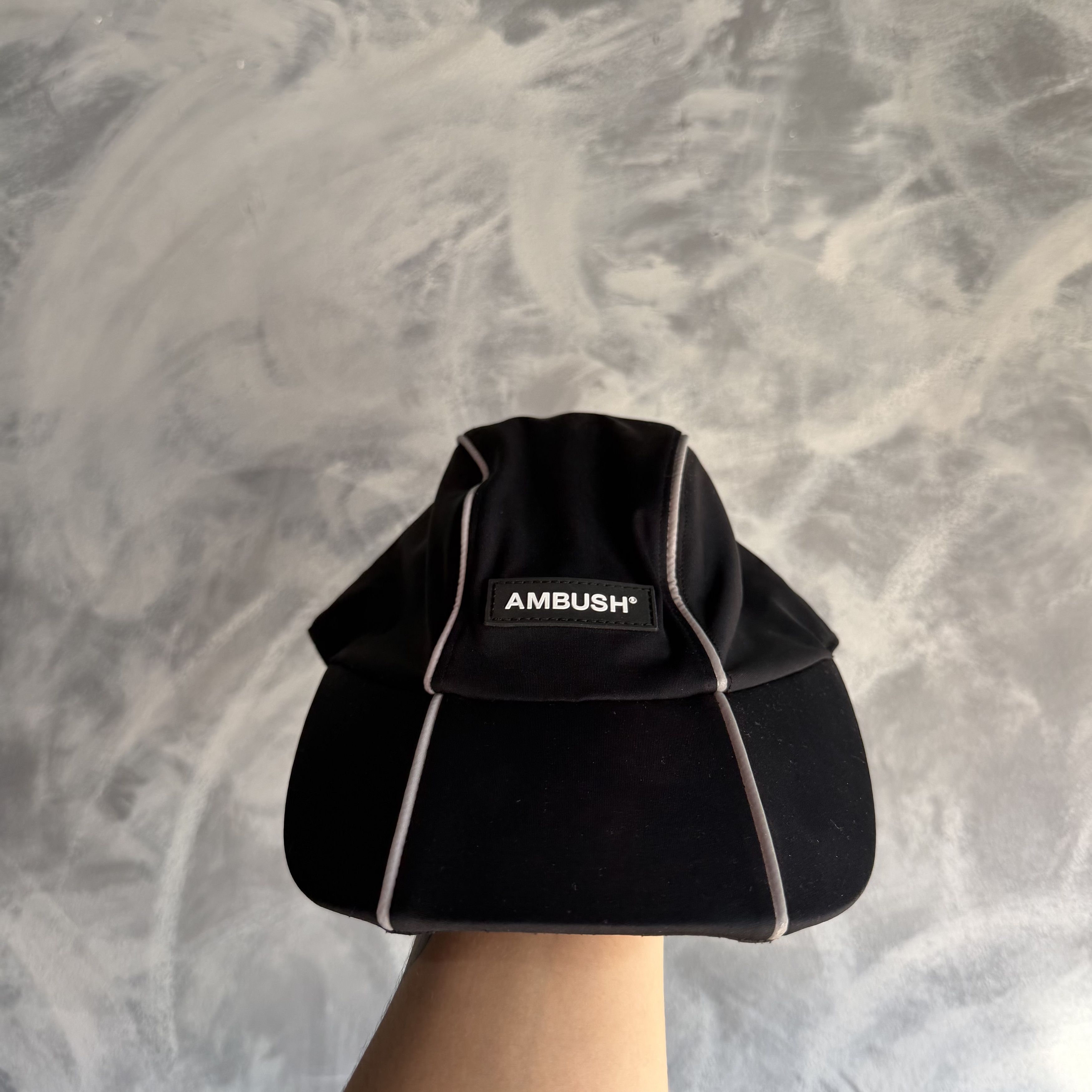 Ambush Design Ambush Logo Cap Hat Mens Black Luxury Designer Snapback Size ONE SIZE - 1 Thumbnail