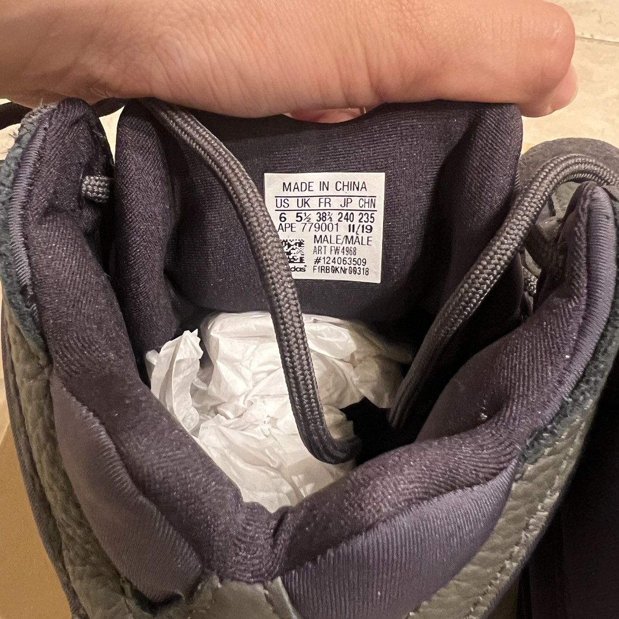 Adidas Yeezy 500 High Slate Size US 6 / EU 39 - 2 Thumbnail