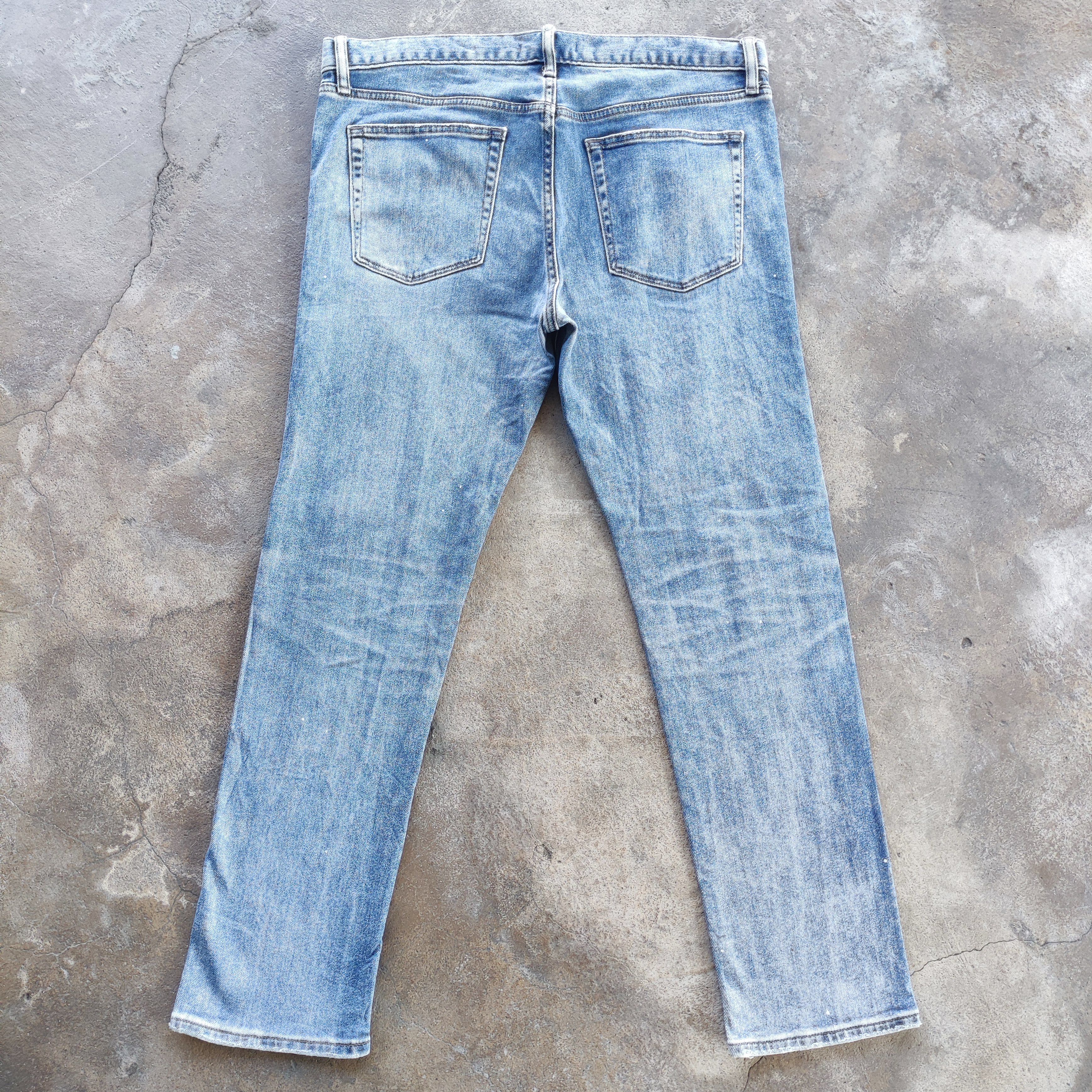 Japanese Brand Vintage Japanese Brand Slim Jeans Distressed Faded Pants Size US 38 / EU 54 - 9 Thumbnail
