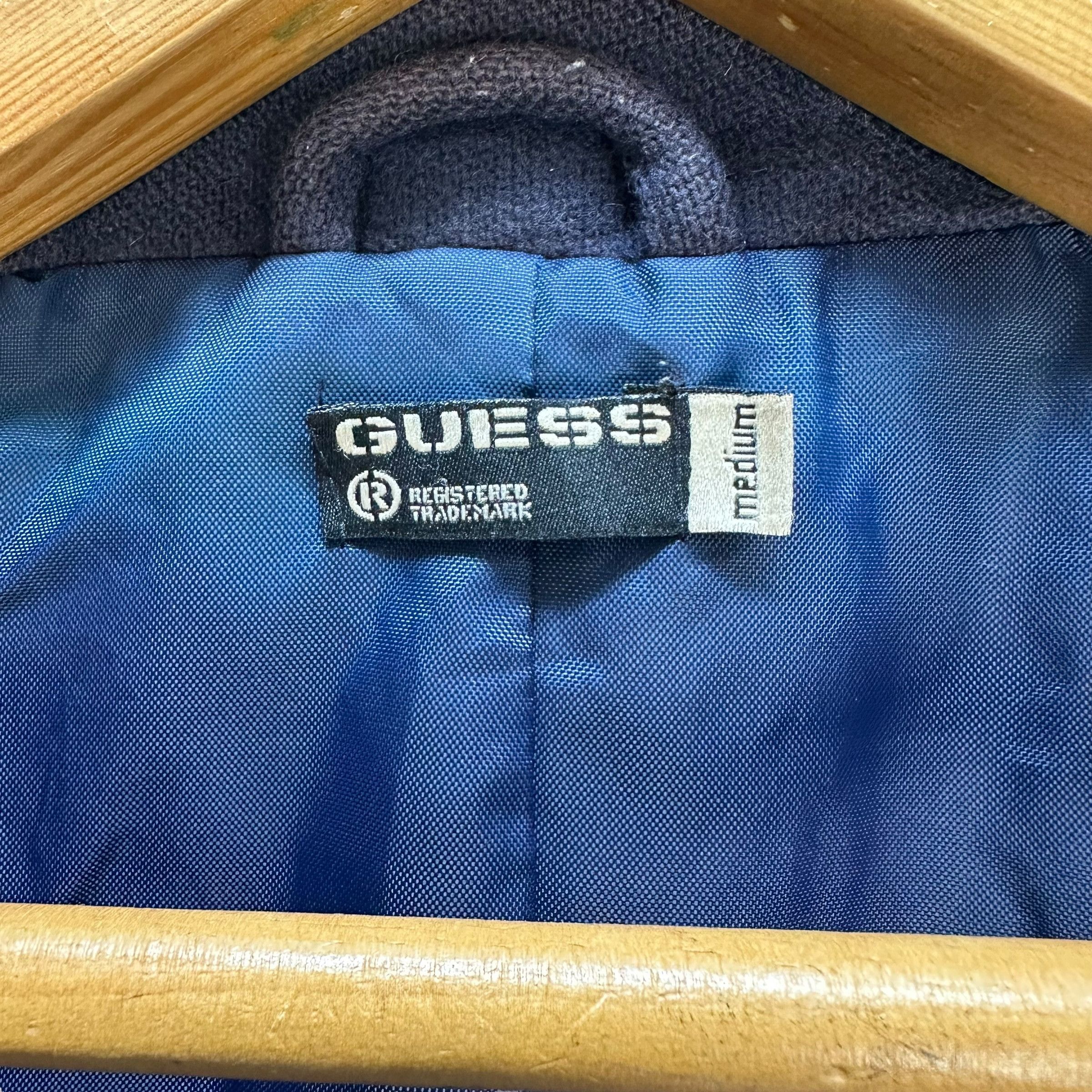 Guess Vintage GUESS Double Breasted Wool Coat #A25-0571 Size M / US 6-8 / IT 42-44 - 8 Thumbnail