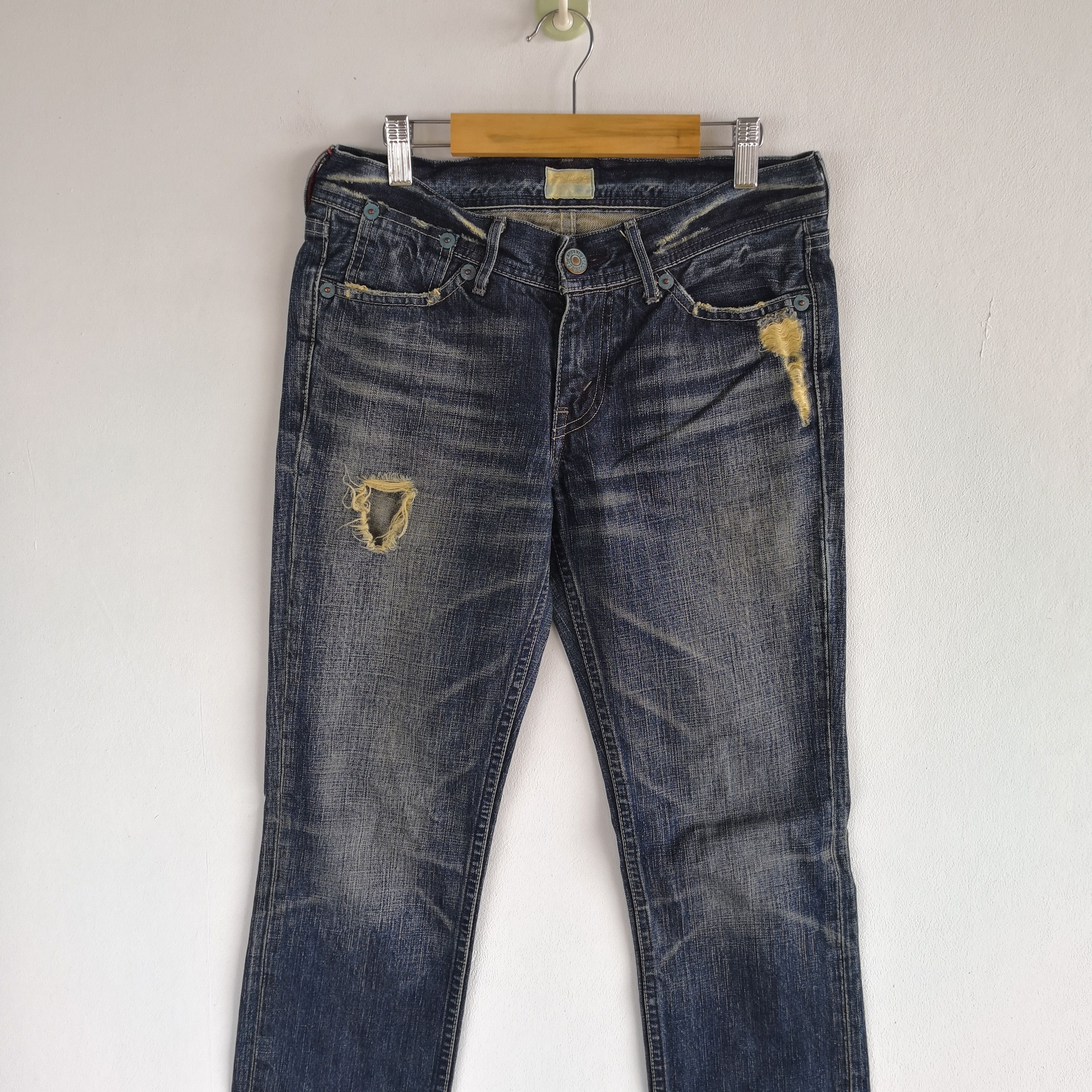 Levi's Vintage Levis Jeans Distresses Levi's 502 Denim Pants Size 28" / US 6 / IT 42 - 3 Thumbnail