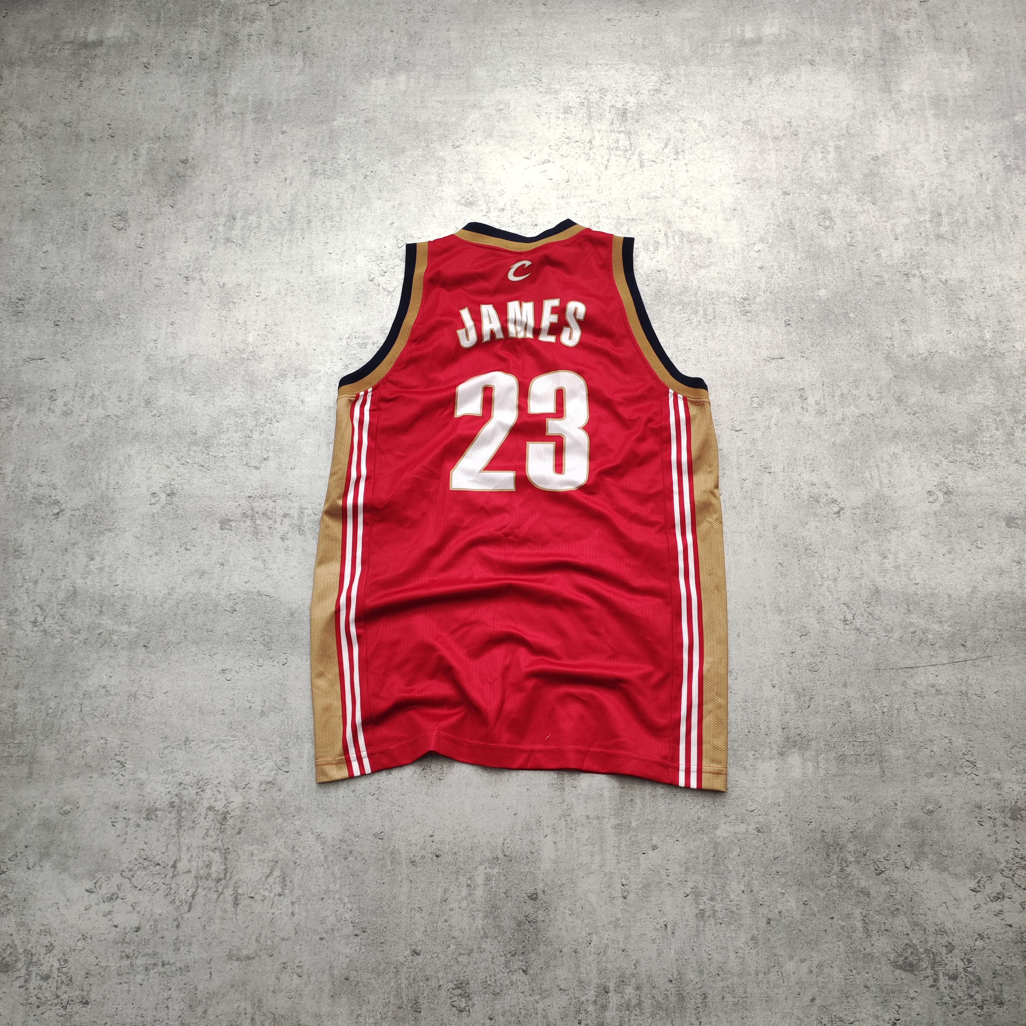 NBA × Vintage RARE 90s Champion Cleveland #23 James NBA Jersey Size US M / EU 48-50 / 2 - 1 Thumbnail