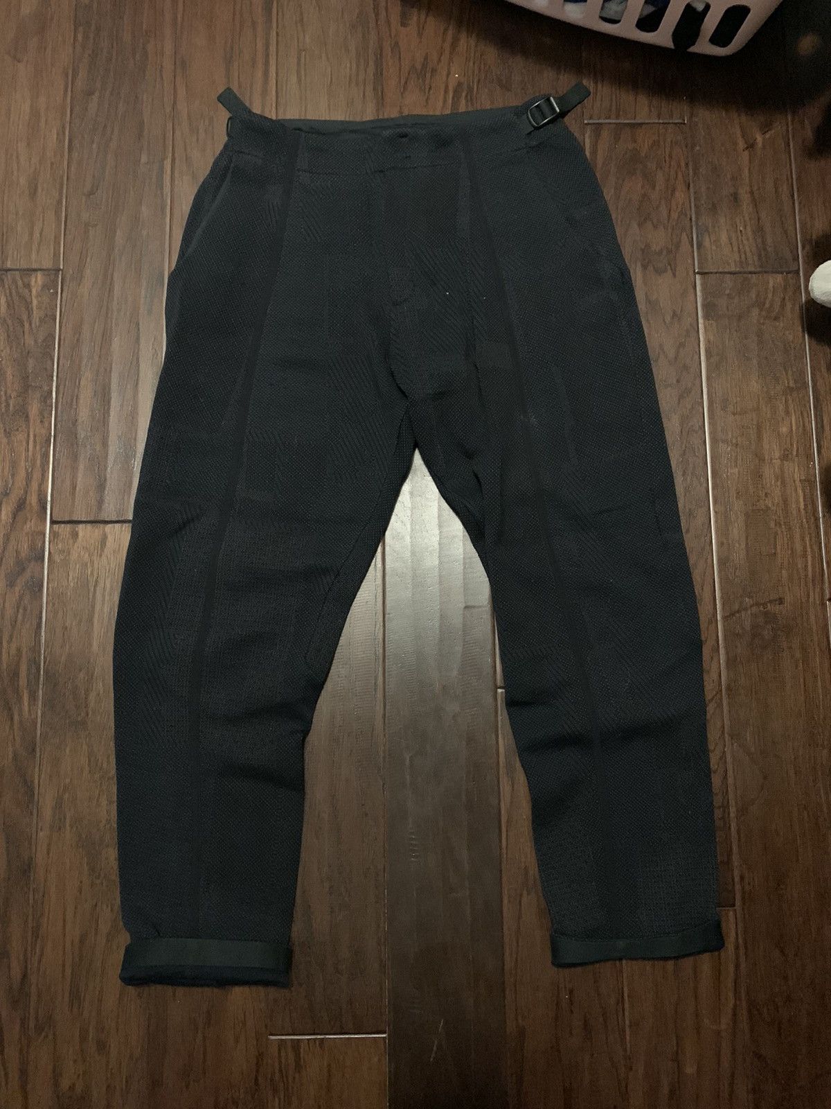 Byborre Byborre Suit Pants black 3D Knit Size US 32 / EU 48 - 1 Thumbnail