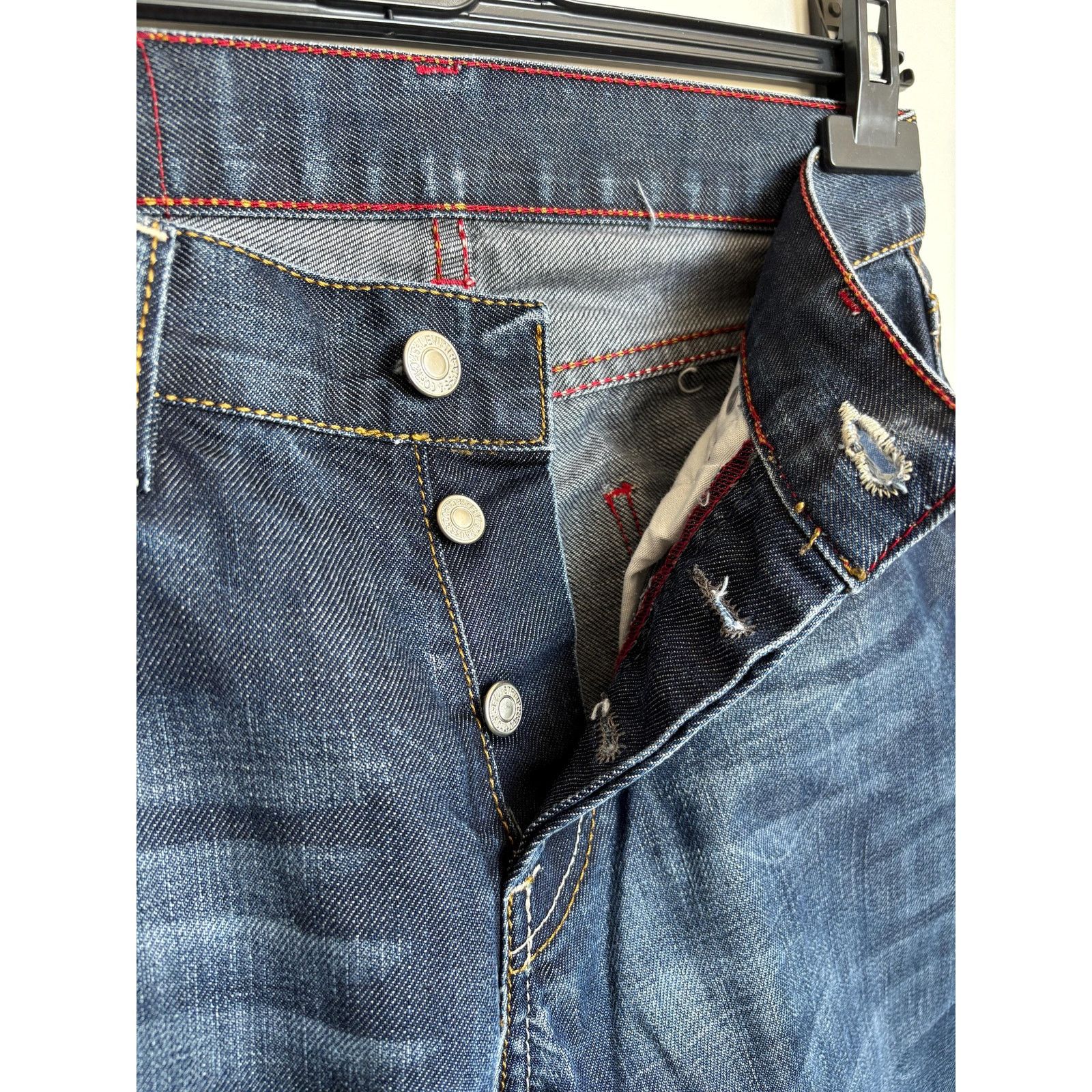 Levi's Levi’s 501 Made USA W31 Slim Fit 1996 Red Tab Rare Archive Size US 31 - 6 Thumbnail
