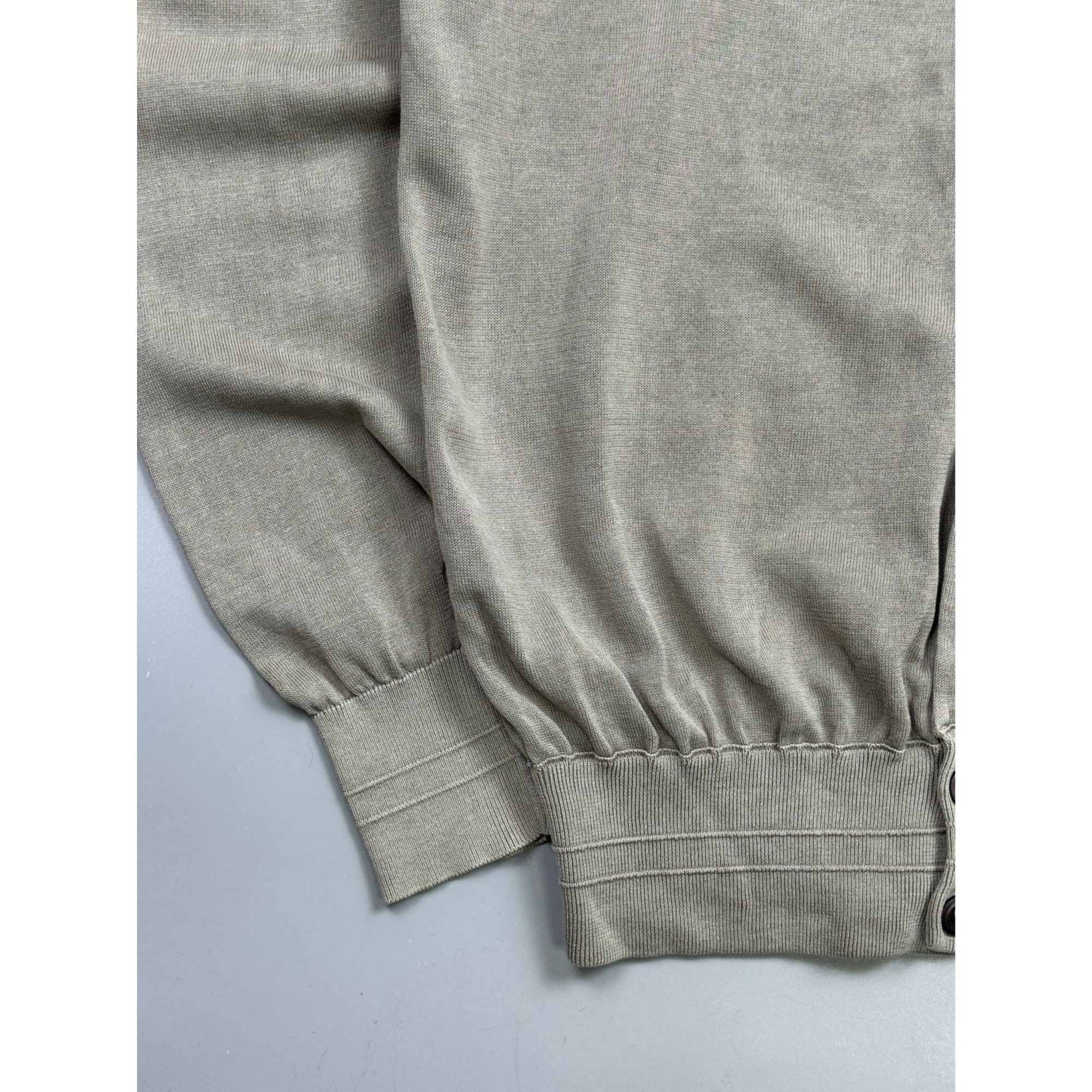 Aspesi Alberto Aspesi Stand Neck Cotton Knit Sweater (Y1271) Size US M / EU 48-50 / 2 - 2 Thumbnail