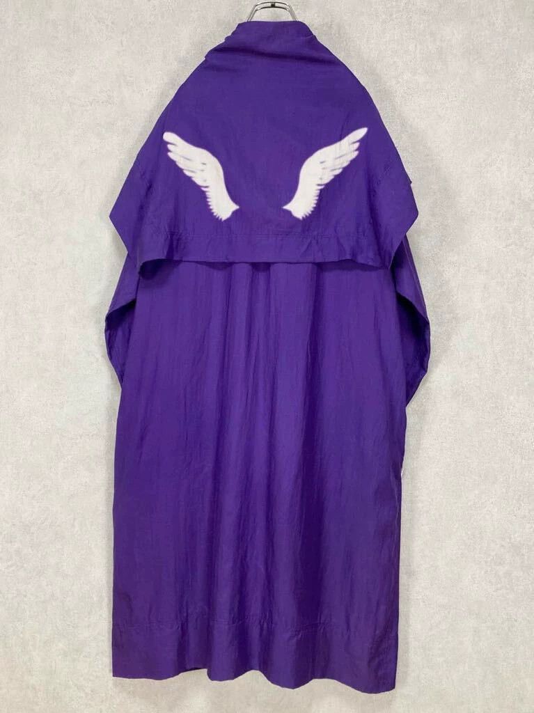 Y's Y's Wing print purple coat Size US S / EU 44-46 / 1 - 5 Thumbnail