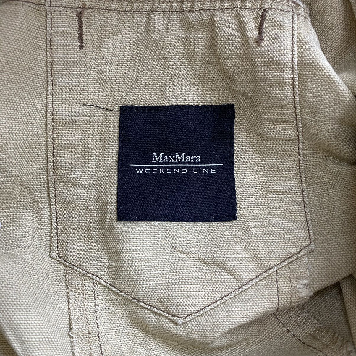 Max Mara MAX MARA Weekend Line Italy Designer Multi Pockets Cream Size S / US 4 / IT 40 - 3 Thumbnail