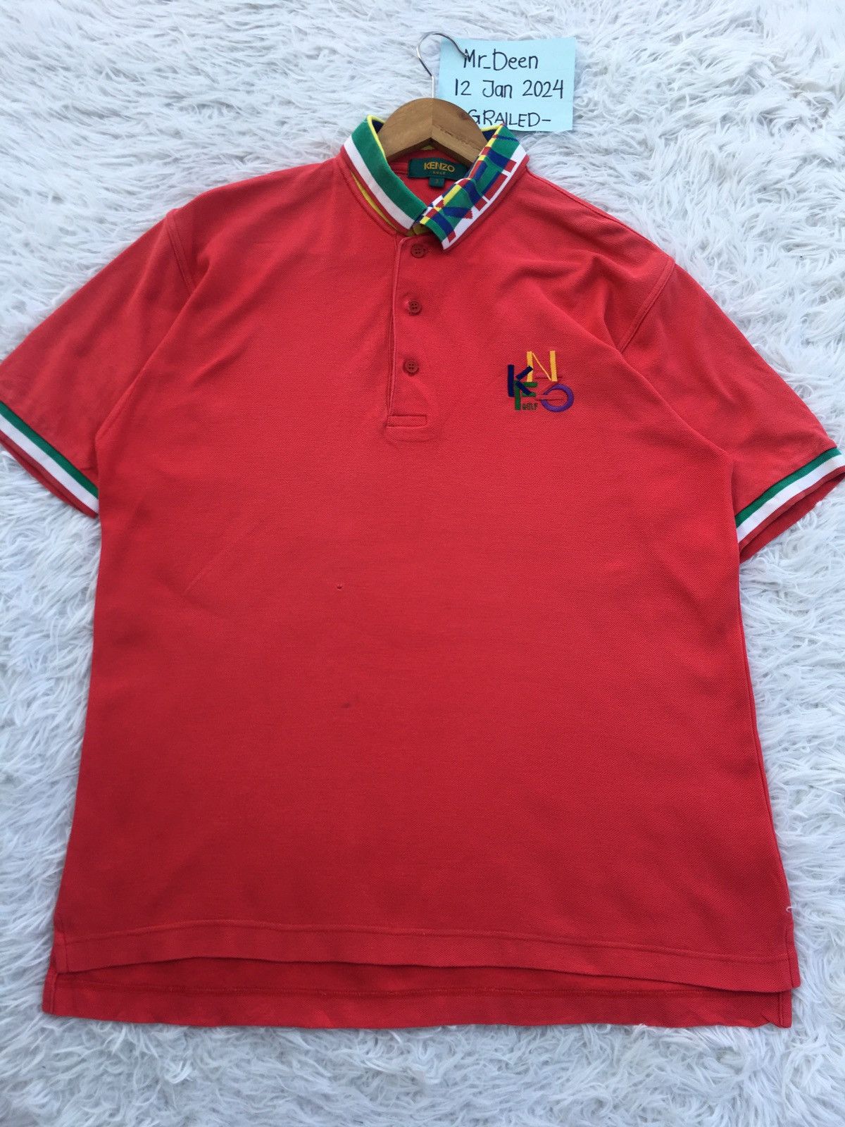Kenzo Rare Vintage KENZO Golf Polo Tshirt Size US L / EU 52-54 / 3 - 4 Thumbnail