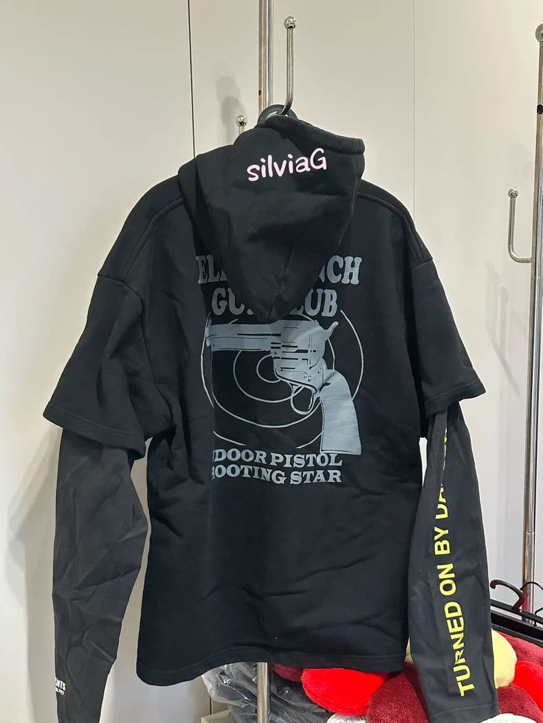 トップス vetements freehugs hoodie Vetements Black FREE-HUGS.COM Normal Fitted Zip Hoodie Vetements