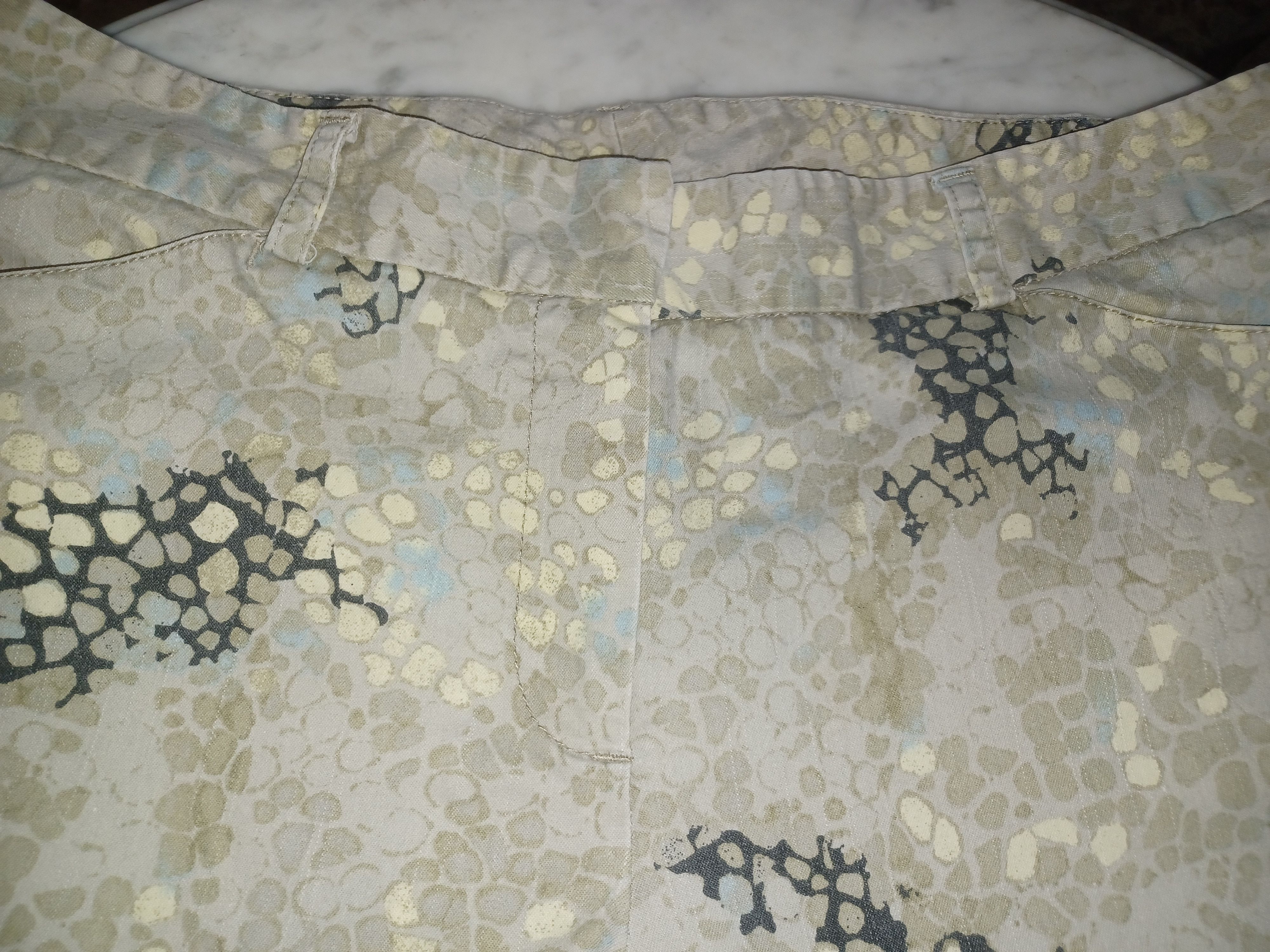 Other Larry Levine Women's Pants Animal Print SZ 12 Mostly Gray Size 34" / US 12 / IT 48 - 3 Thumbnail