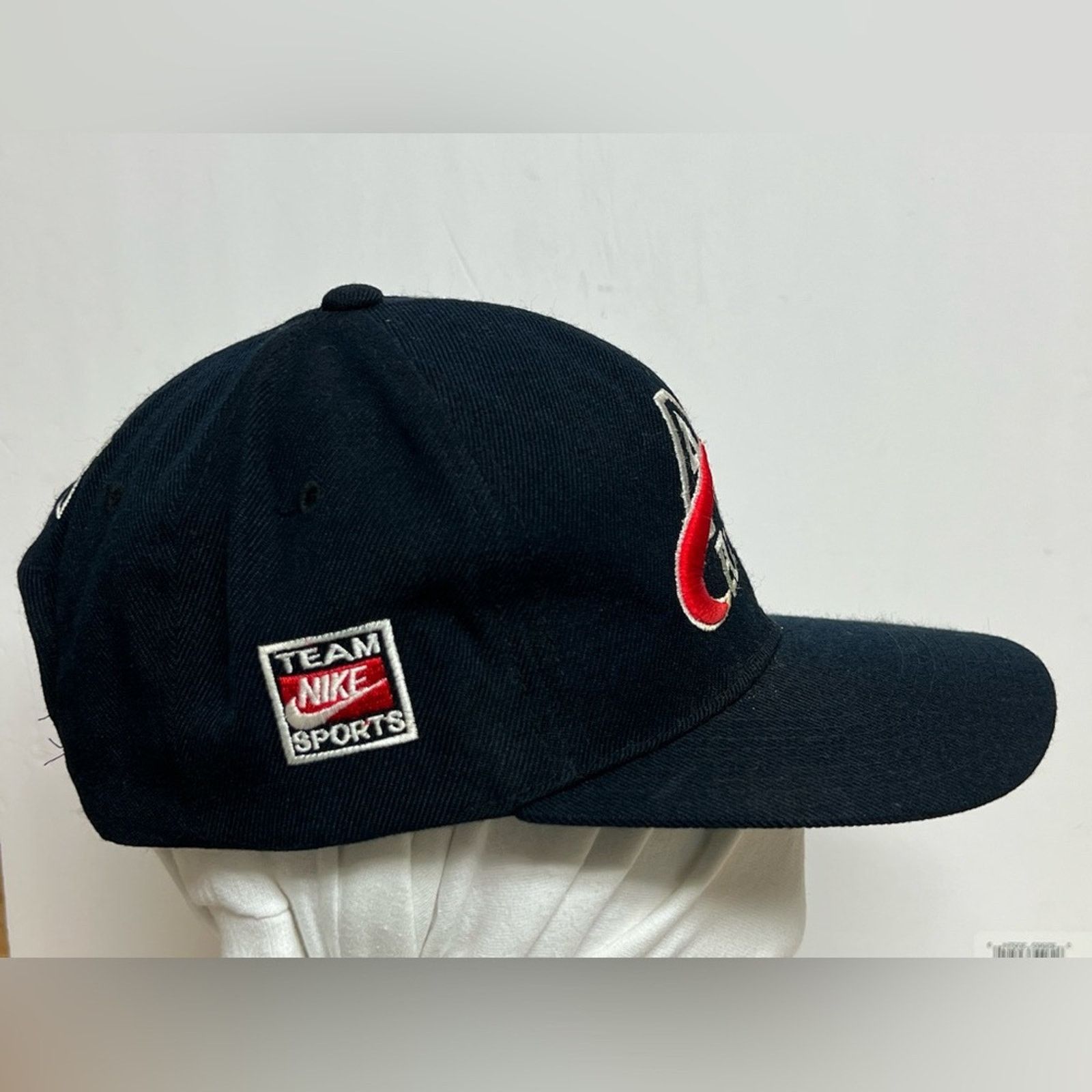 Nike Vintage 90's Nike Team Sports Swoosh Hat 100% Acrylic RARE Size ONE SIZE - 2 Thumbnail