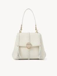 Chloe o1loc1c1024 Size: OS / Penelope Small Shoulder Soft in White Size ONE SIZE - 1 Preview