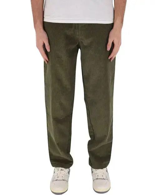 Vintage Corduroy Pants Olive Green Size US 32 / EU 48 - 1 Thumbnail