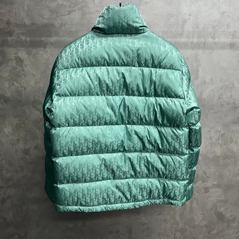 Dior Dior The latest green letter full print warm stand-up colla Size US S / EU 44-46 / 1 - 2 Thumbnail