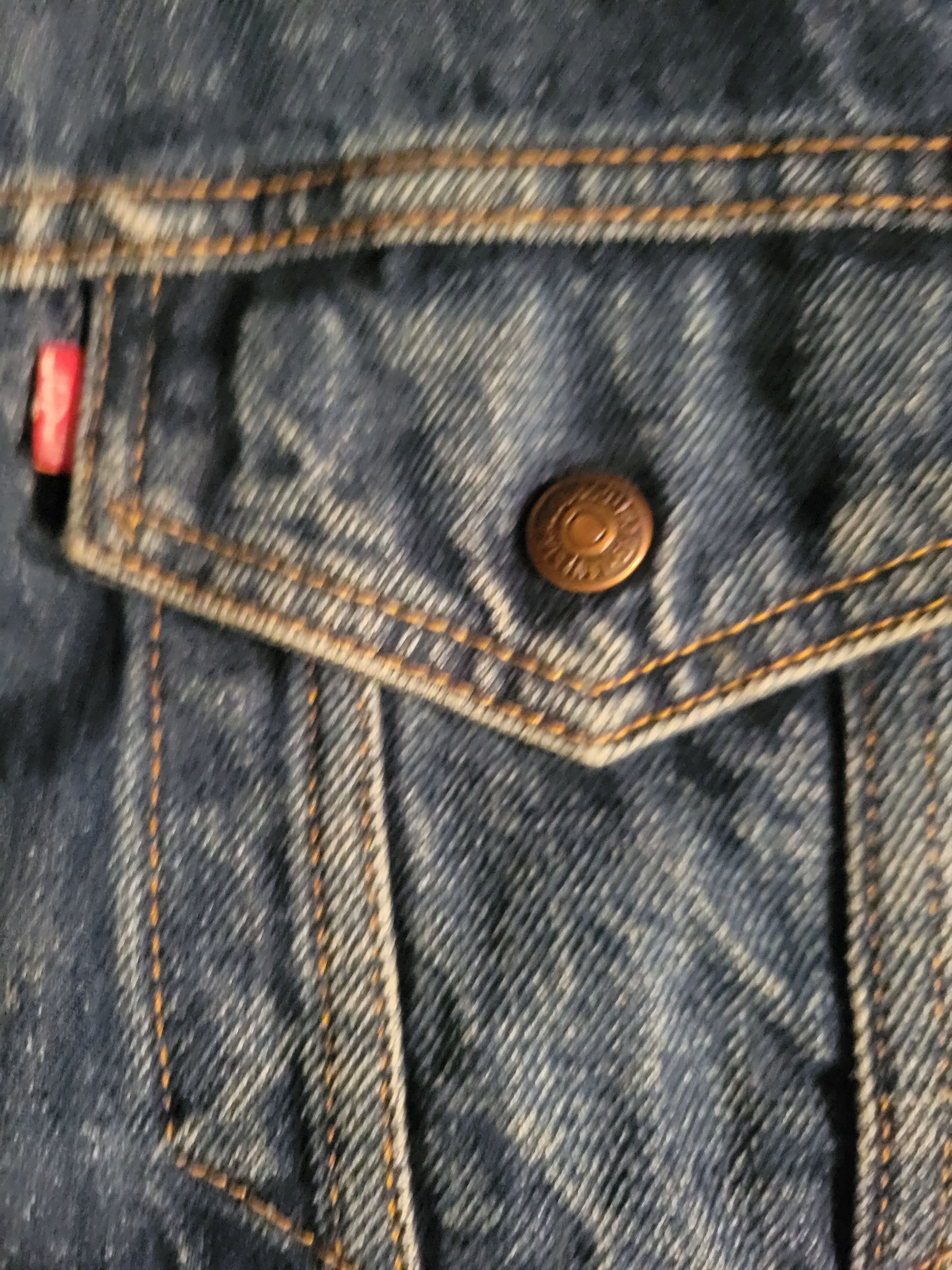 Levi's Vintage Clothing Levis sherpa lined coat factory error tag Size US L / EU 52-54 / 3 - 4 Thumbnail