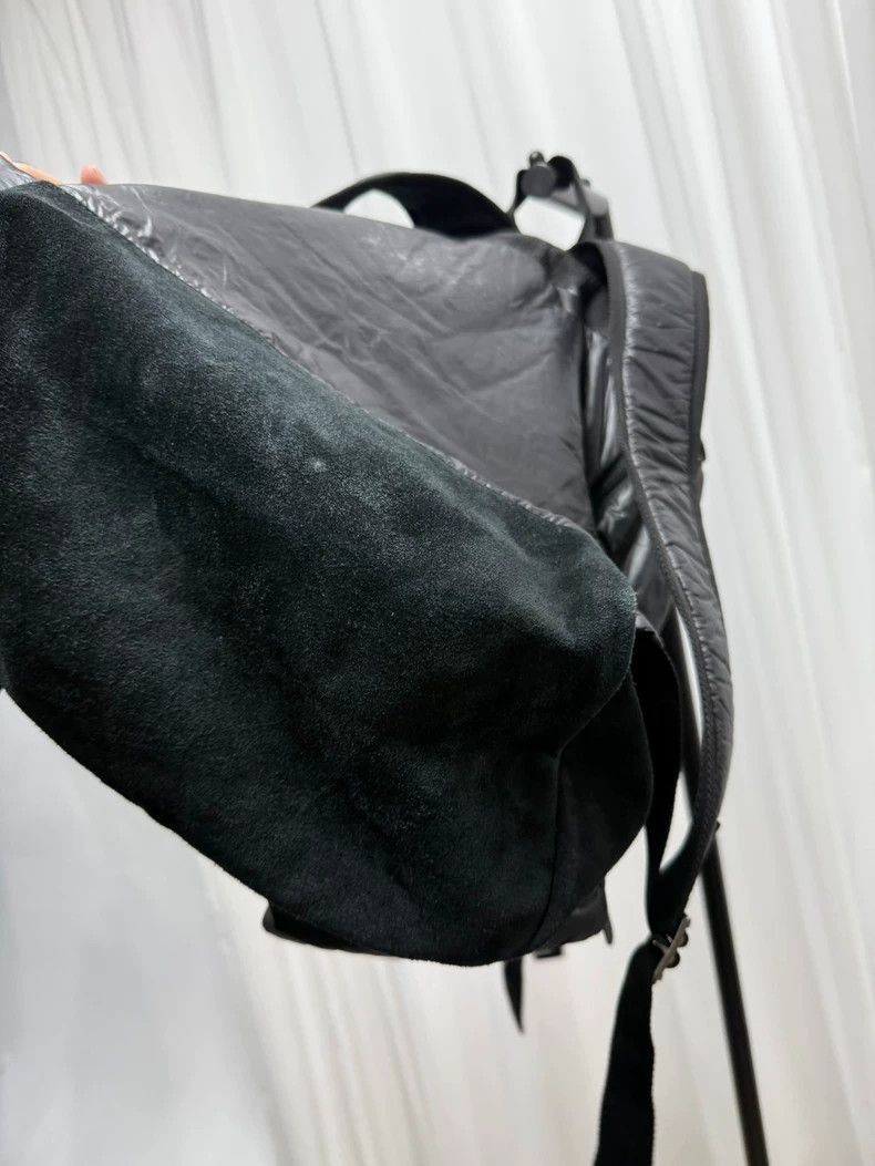 Yohji Yamamoto yohji yamamoto Cotton-padded nylon shoulder bag with suede Size ONE SIZE - 6 Thumbnail