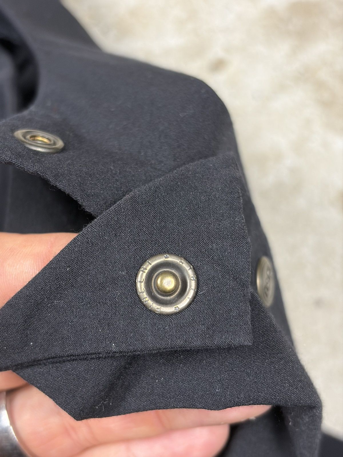Dolce & Gabbana Vintage Early 90s Dolce & Gabbana Light Black Blazer Jacket Size S / US 4 / IT 40 - 8 Thumbnail