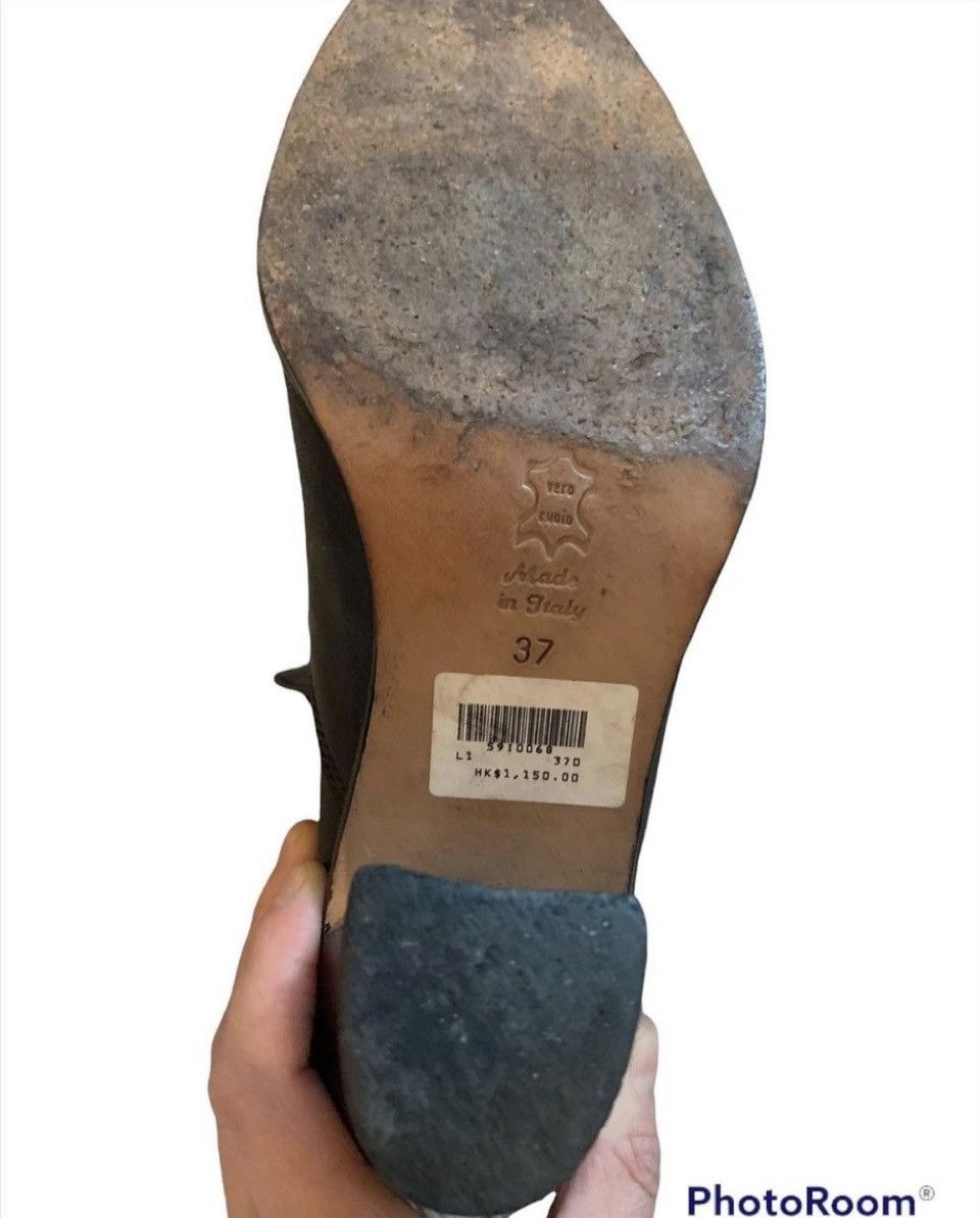 Designer × Vintage Vintage Designer Leather 80s Ankle Boots w/ Heel Size US 6.5 / IT 36.5 - 3 Thumbnail