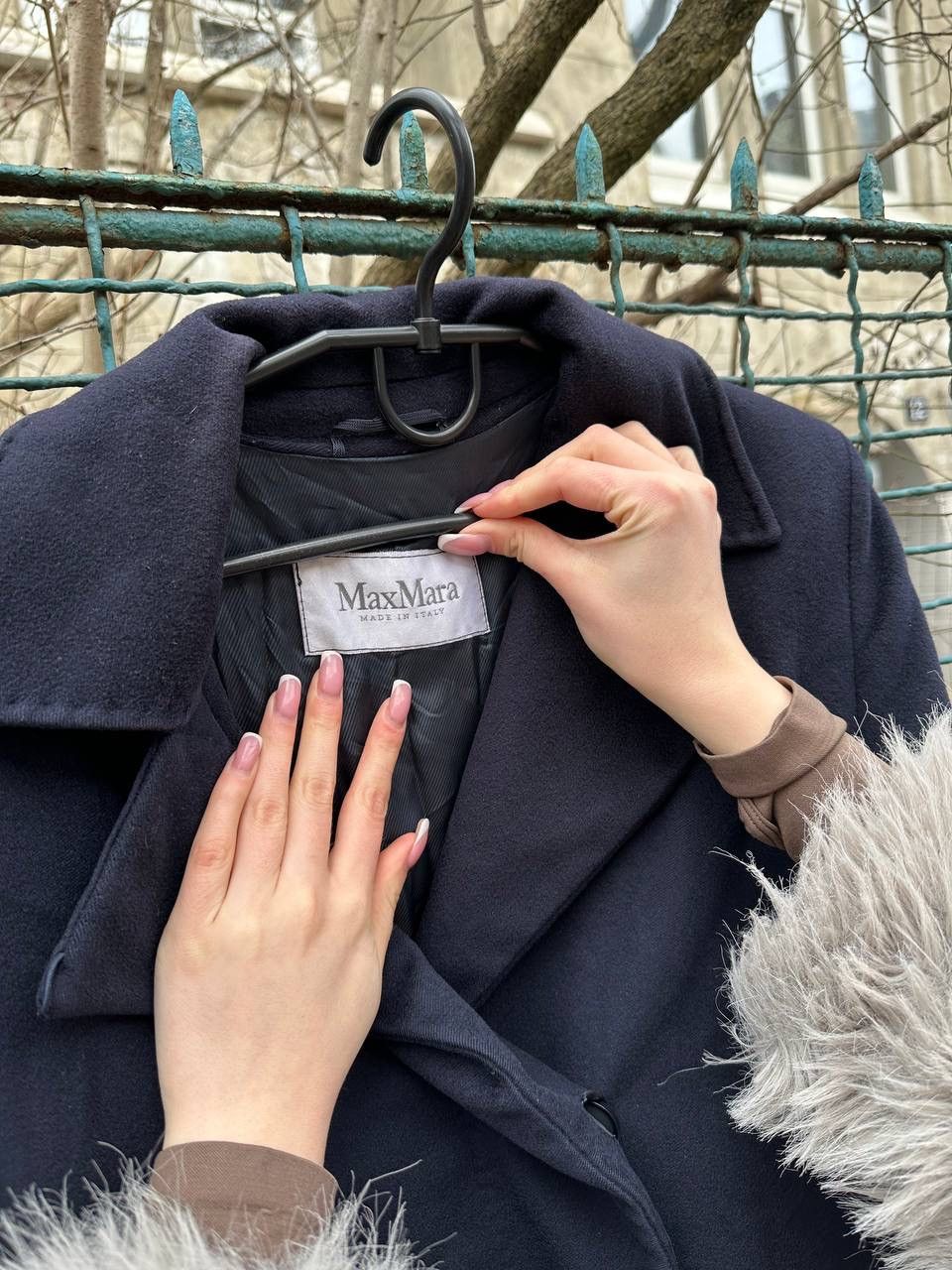 Max Mara Max Mara Wool Womens Coat Luxury Made in Italy Brand Italian Size M / US 6-8 / IT 42-44 - 6 Thumbnail