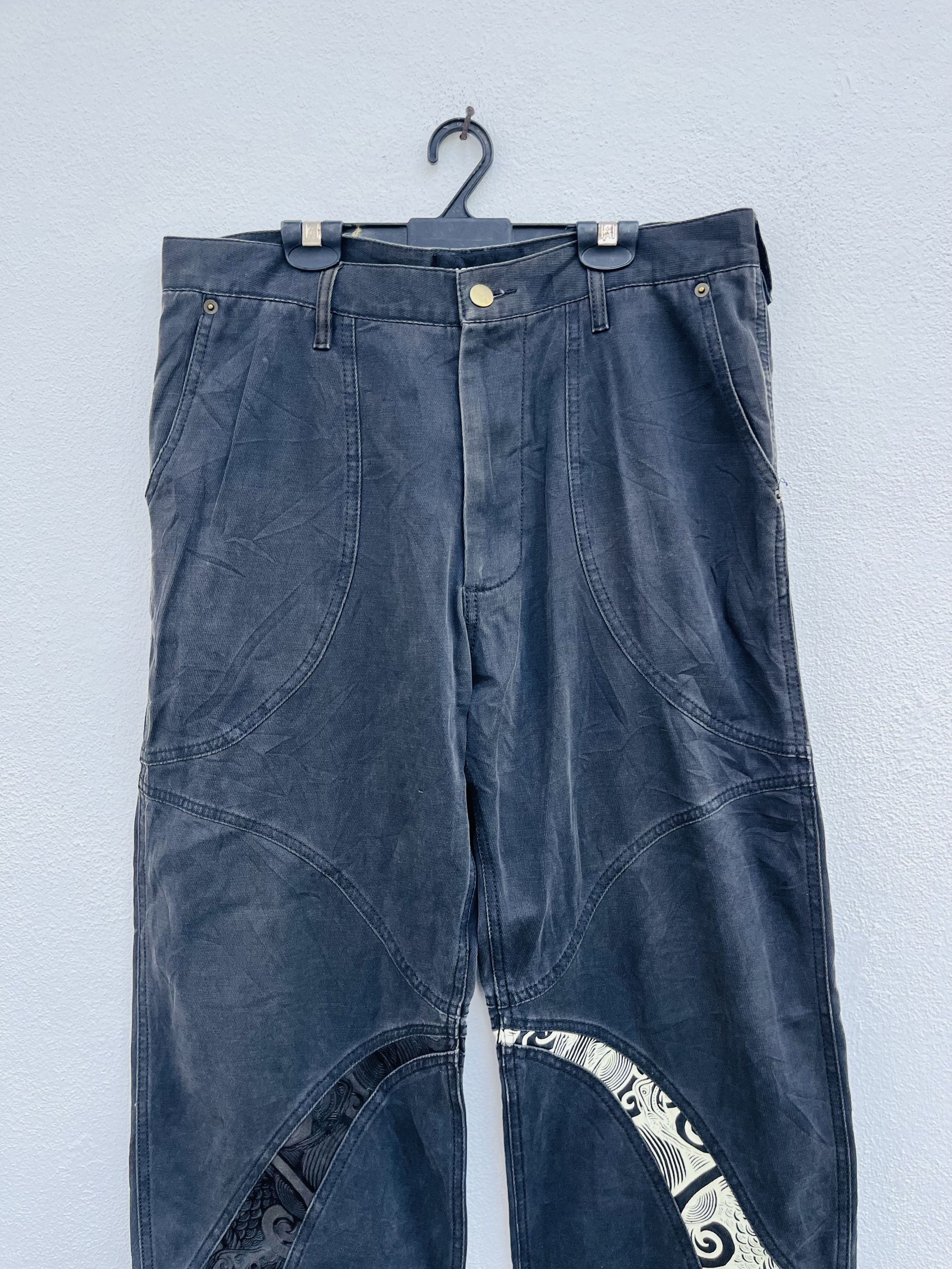 Japanese Brand × Vintage Vintage Peace Maker Hip Hop Streetwear Skaterboard Style Size US 31 - 3 Thumbnail