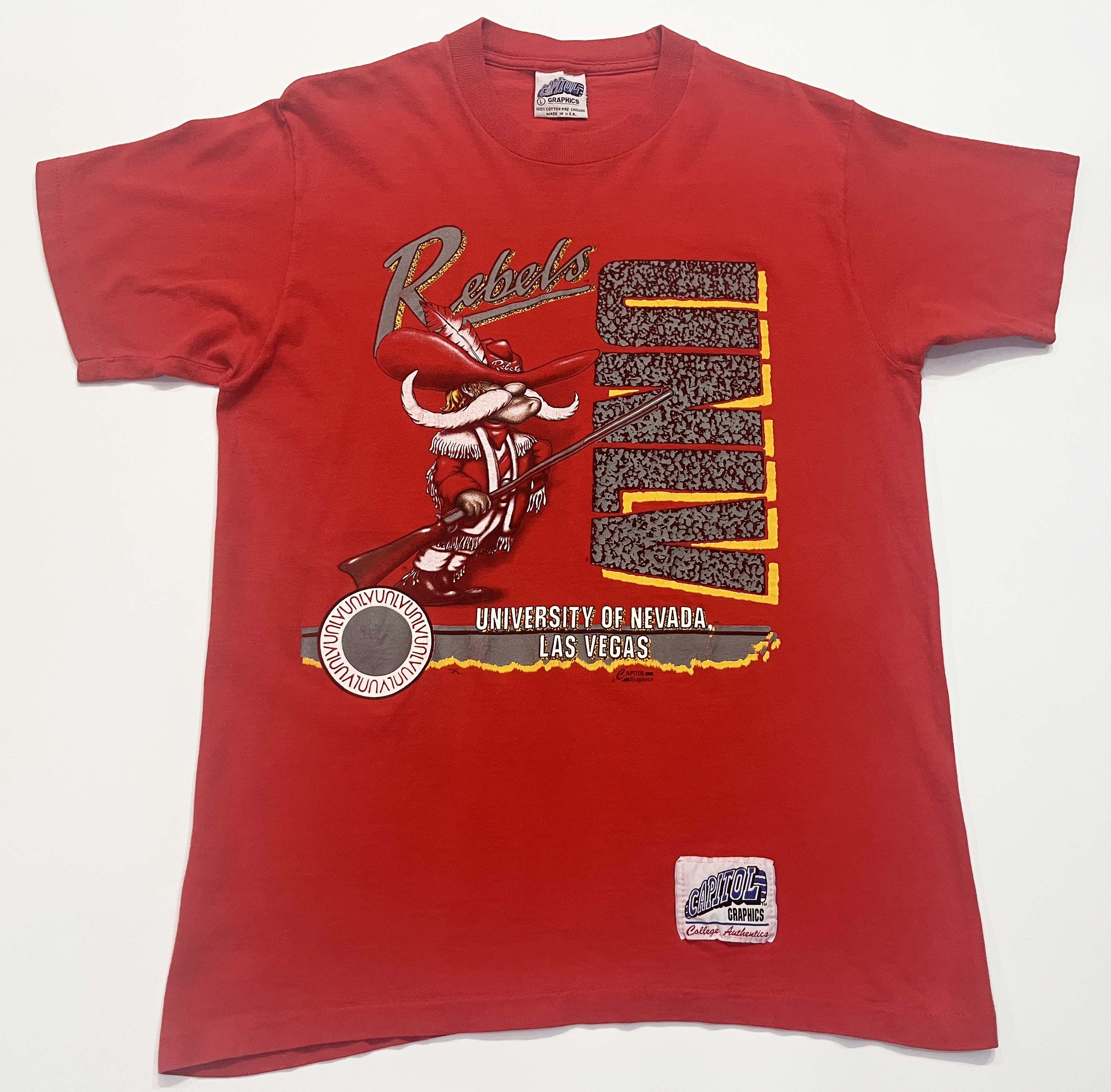 NCAA Vintage Capitol Graphics UNLV Runnin' Rebels NCAA T-Shirt Size US L / EU 52-54 / 3 - 1 Thumbnail