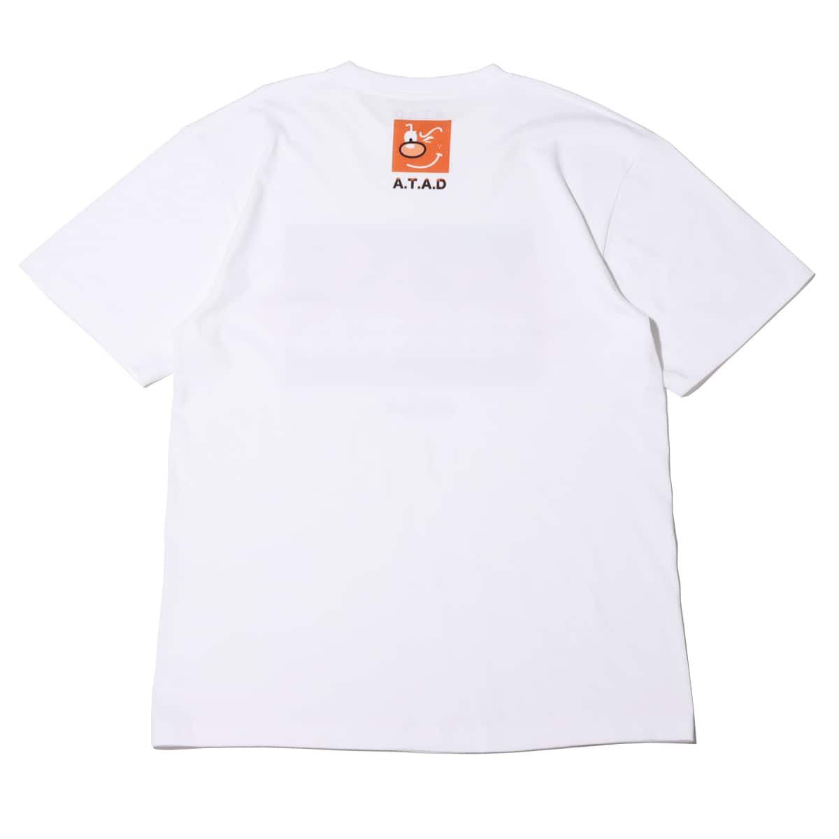 atmos ATAD x COOK TEE WHITE Size US L / EU 52-54 / 3 - 11 Thumbnail