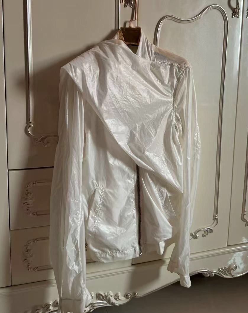 Rick Owens Rick owens 11ss show white scarf collar ribb - DMC Size US S / EU 44-46 / 1 - 1 Thumbnail