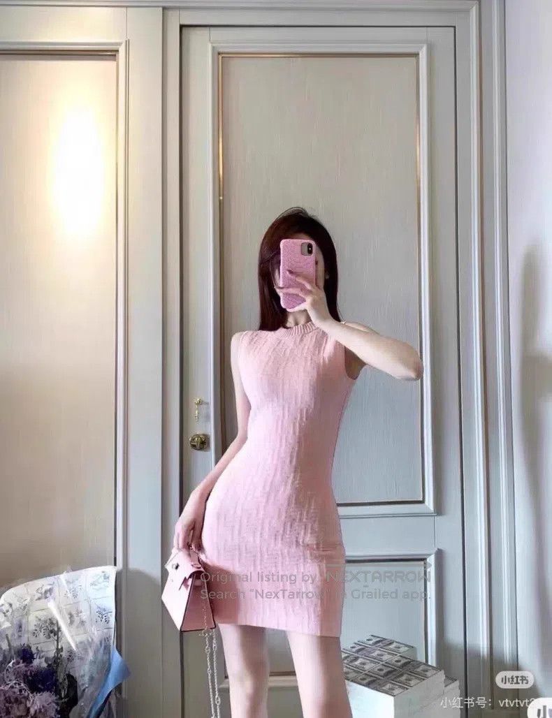 Fendi Fendi Logo All-Over Dress Size XS / US 0-2 / IT 36-38 - 8 Thumbnail