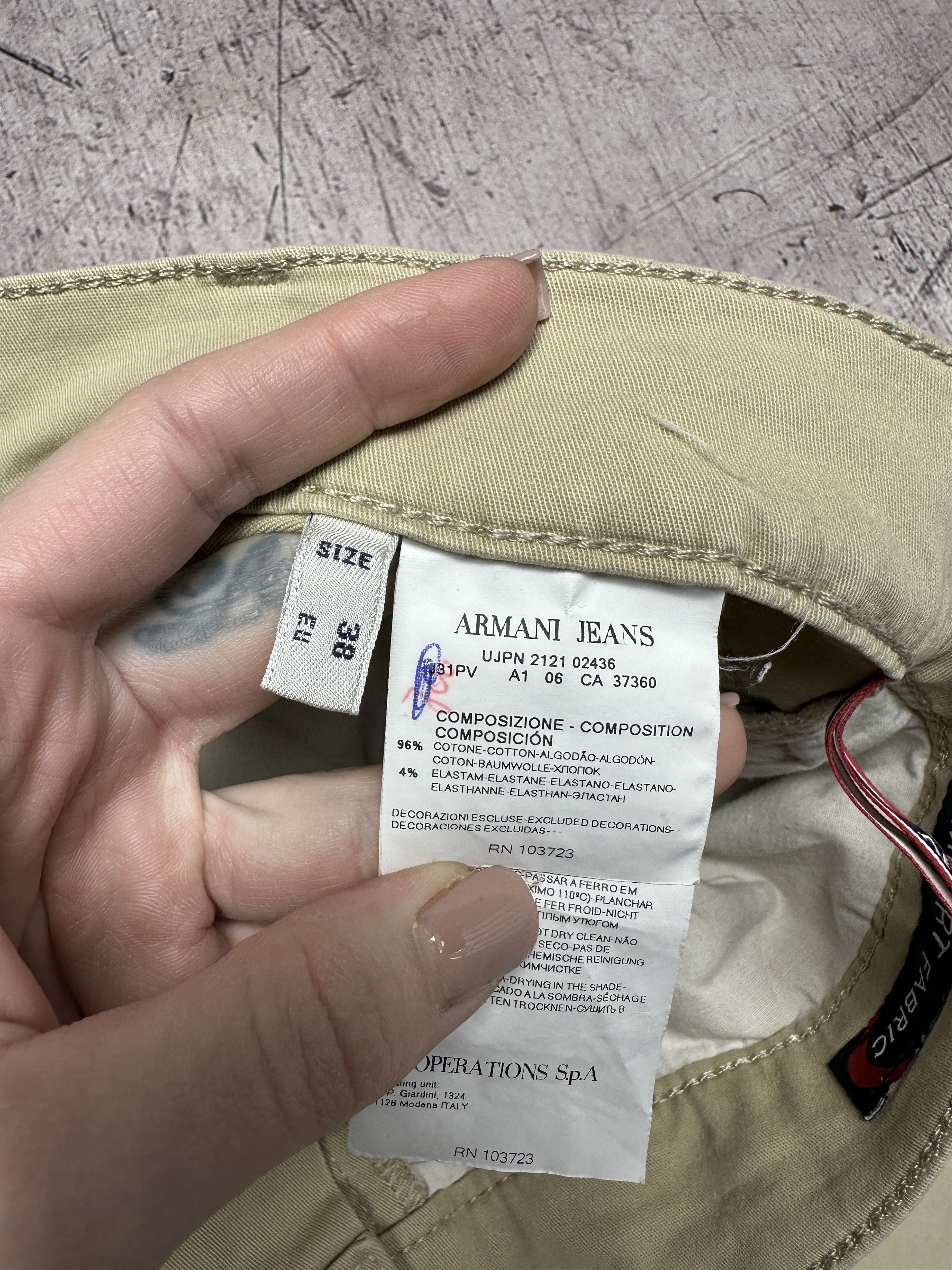 Armani Armani Jeans Vintage Mens Chino Pants Size US 38 / EU 54 - 9 Thumbnail