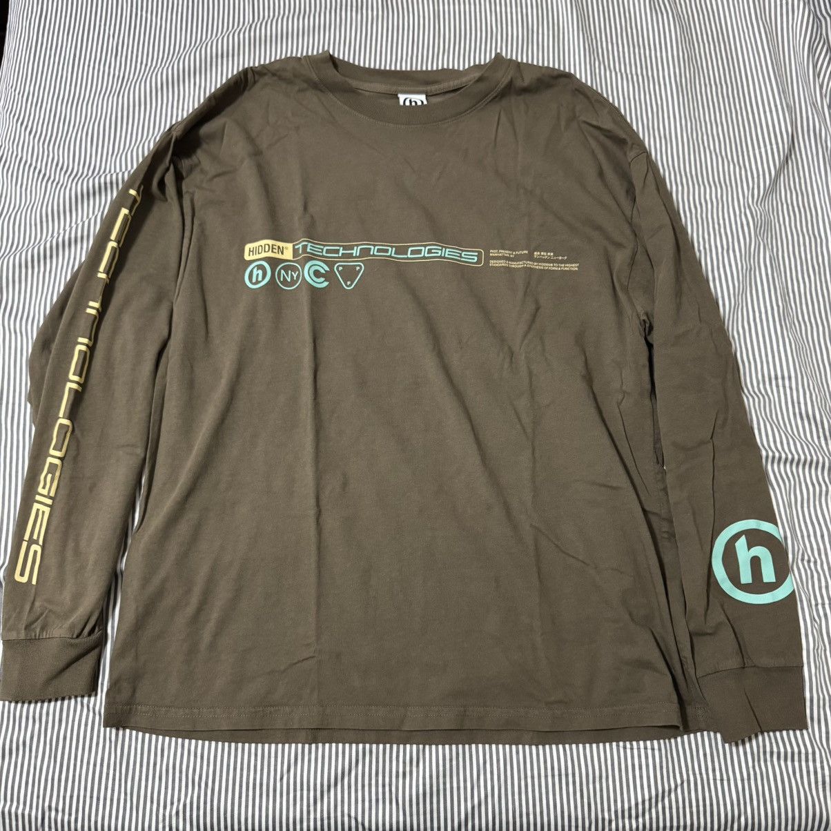 HIDDEN Hidden NY Long Sleeve T-shirt Size US M / EU 48-50 / 2 - 1 Thumbnail