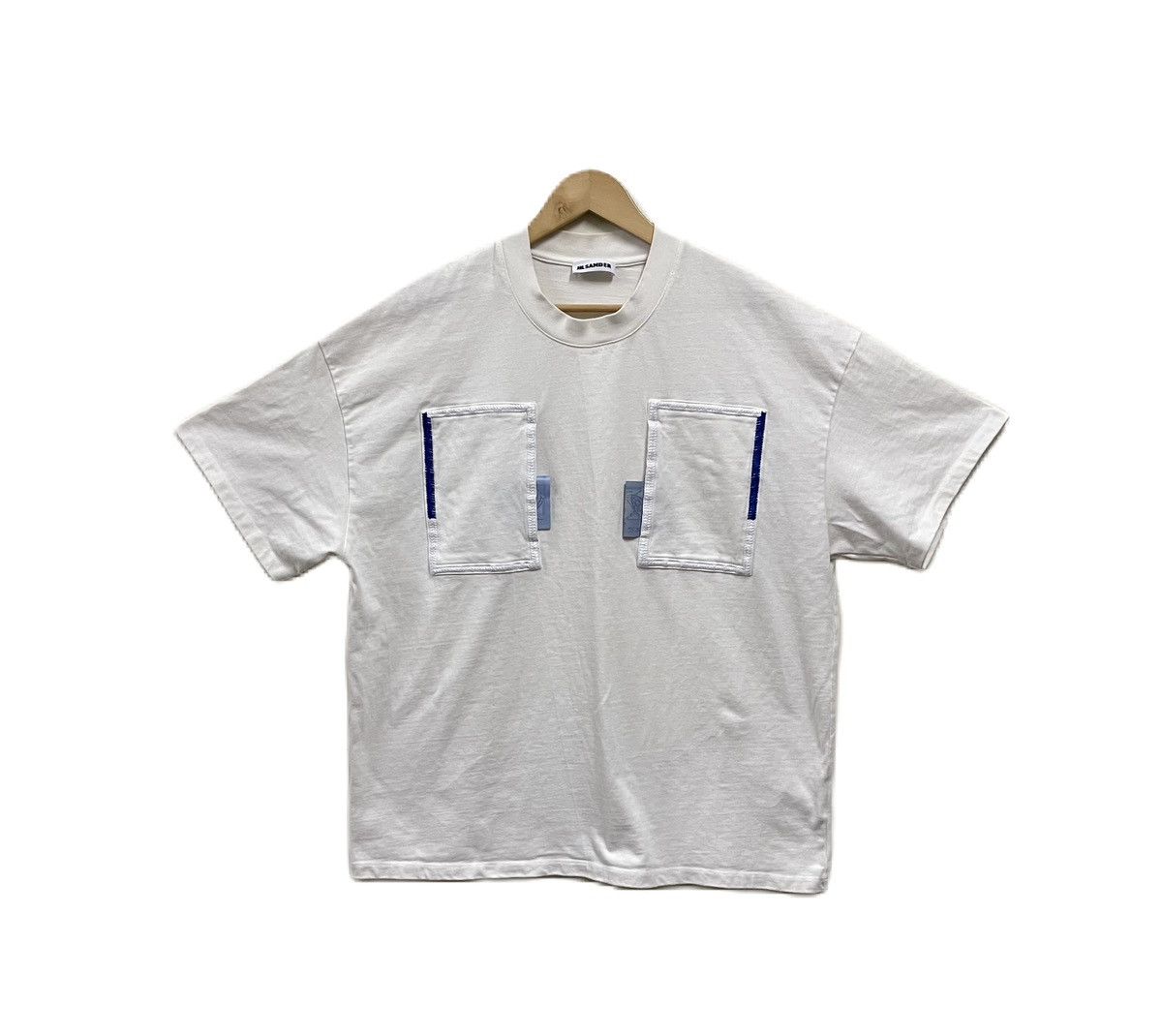 Jil Sander Jil Sander Double Pocket Tshirt Size US XL / EU 56 / 4 - 2 Thumbnail