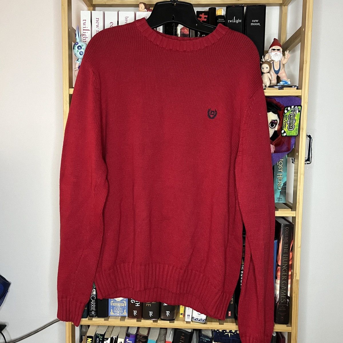 Chaps Ralph Lauren Chaps Ralph Lauren Red Knit Sweater Size Large Size US L / EU 52-54 / 3 - 1 Thumbnail