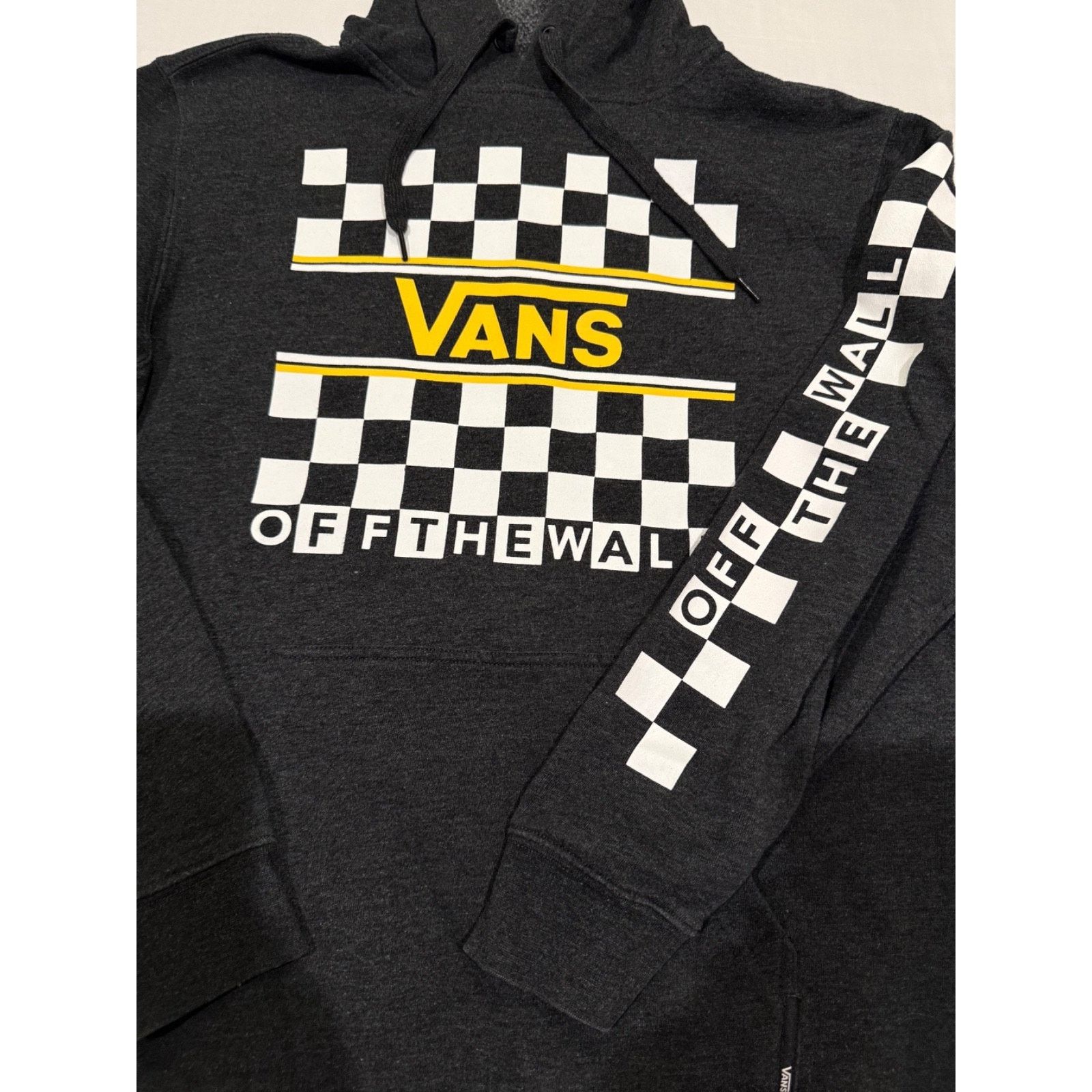 Vans Vans pullover check graphic off the wall hoodie mens medium Size US M / EU 48-50 / 2 - 3 Thumbnail