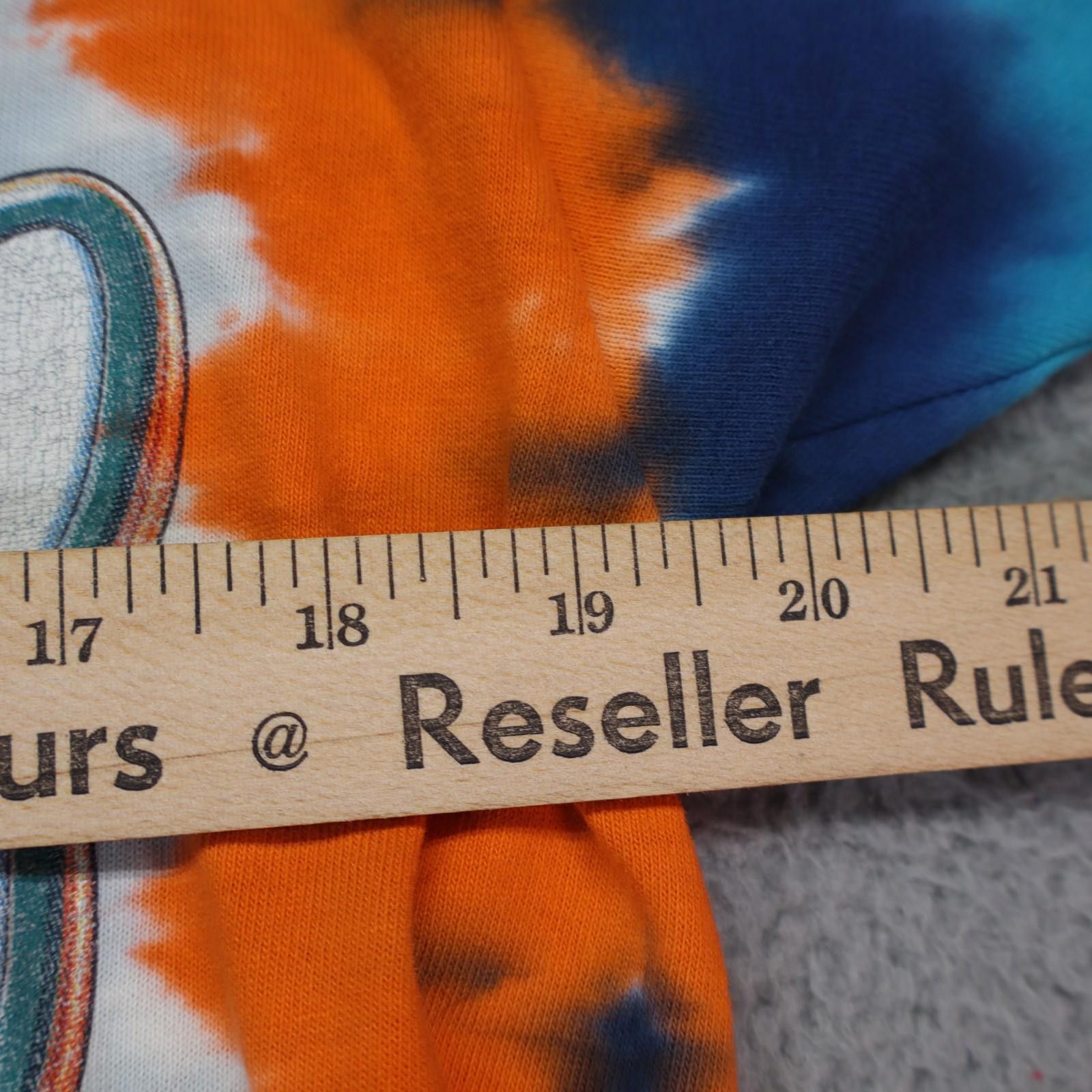 Liquid Blue Liquid Blue Miami Dolphins Medium Tie Dye y2k Colorblock 90s Size US M / EU 48-50 / 2 - 4 Thumbnail