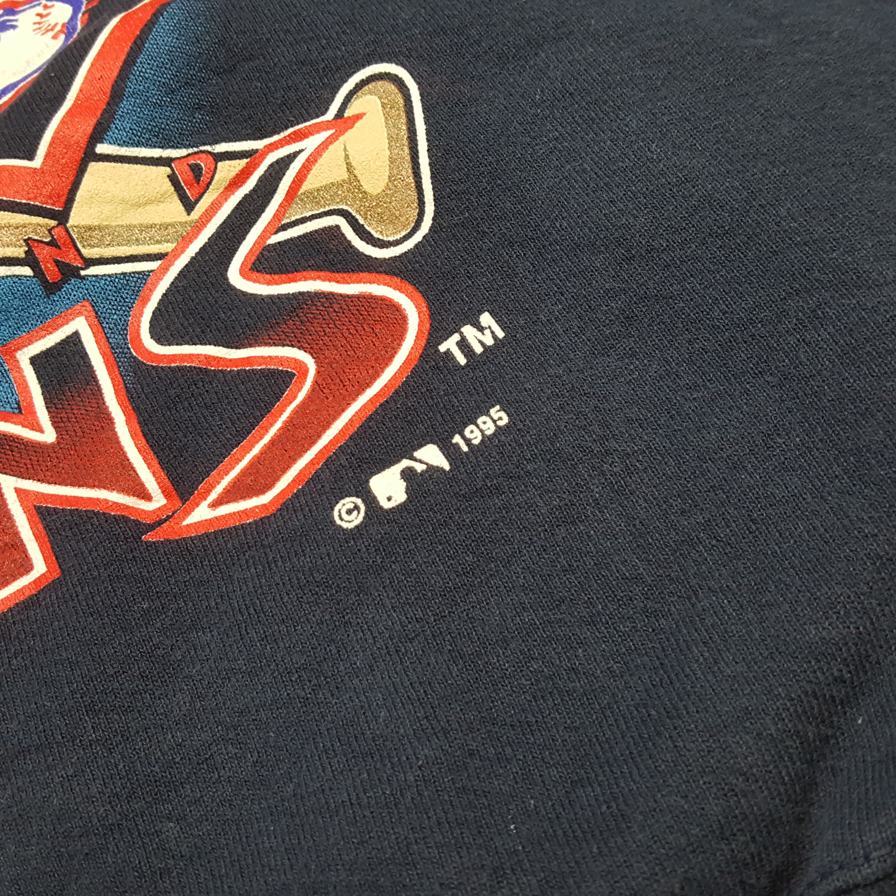 MLB Vintage Champion Indians American League Sweatshirt RR6 Size US L / EU 52-54 / 3 - 9 Thumbnail