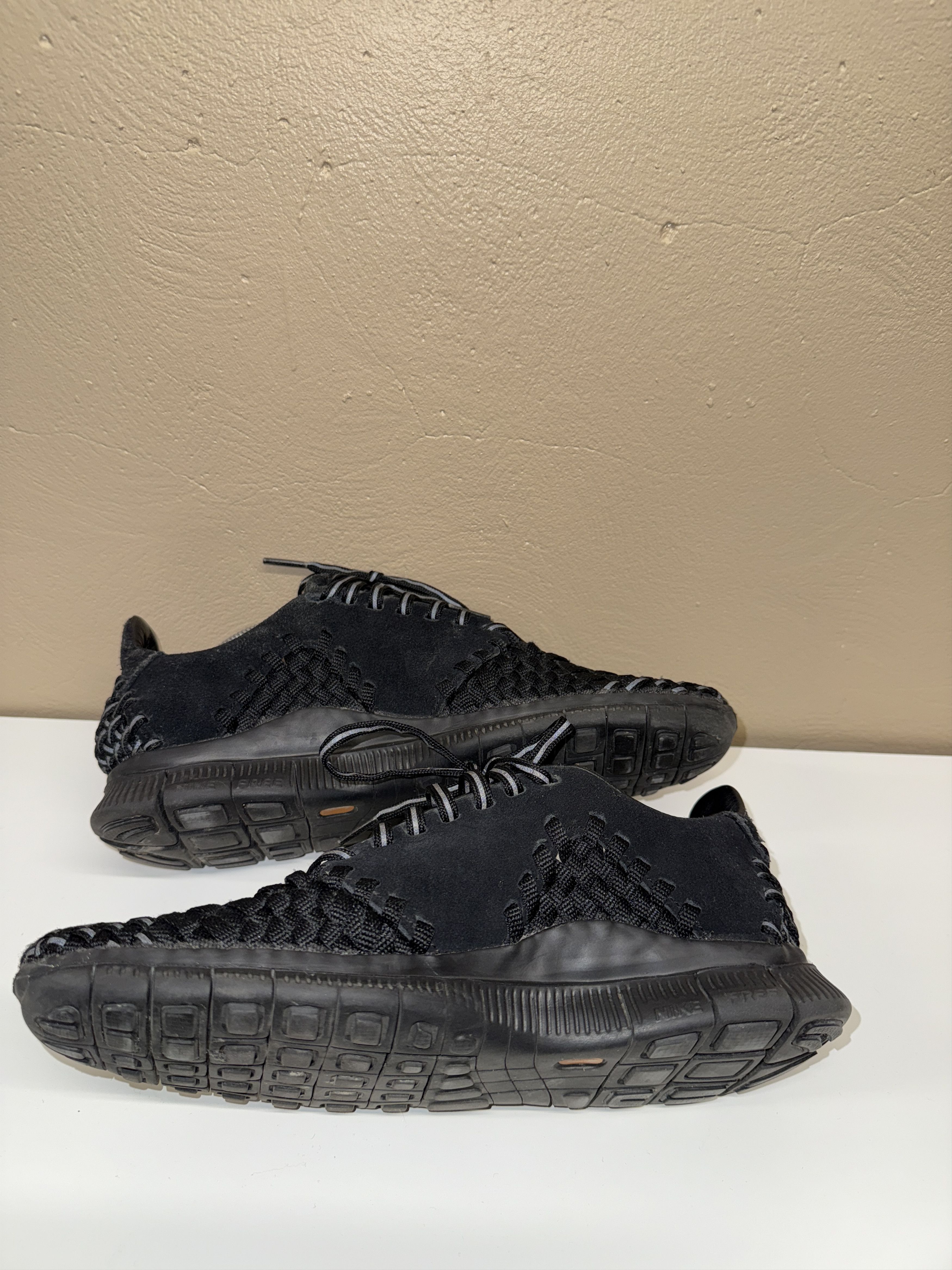 Nike × Vintage Nike Free Inneva Woven 2 Triple Black us 6.5 Size US 6.5 / IT 36.5 - 3 Thumbnail