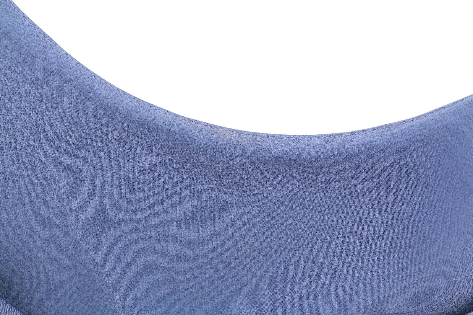 Max Mara EU38 Blue Spaghetti Strap Shiny Blouse 88801 Size M / US 6-8 / IT 42-44 - 11 Thumbnail
