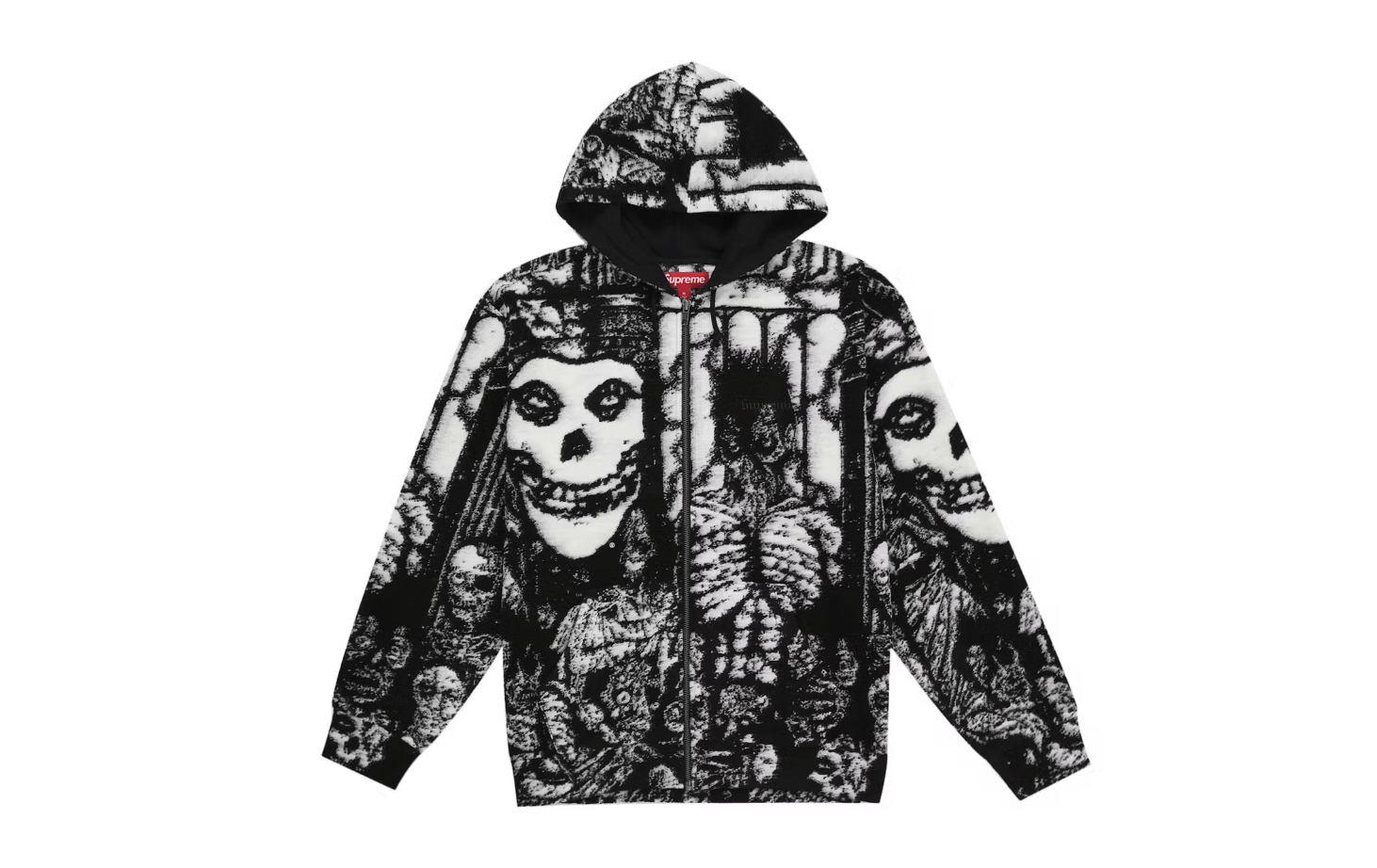 Supreme Supreme Hooded Flannel Zip Up Shirt 'Black' | Grailed