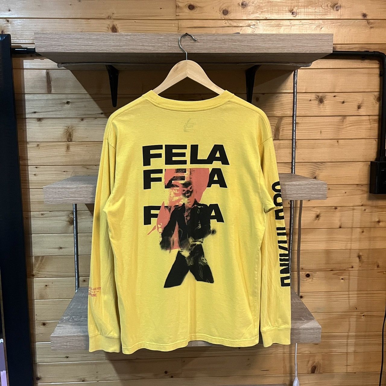 Carhartt carhartt wip x fela kuti long sleeve yellow Size US XS / EU 42 / 0 - 5 Thumbnail