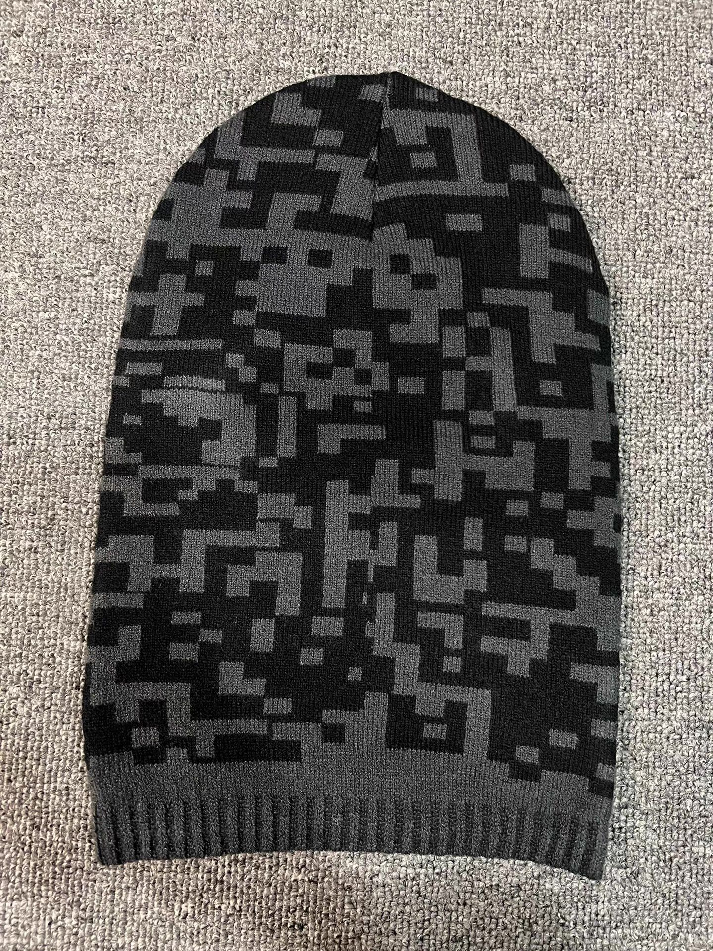 Billionaire Boys Club 22FW BBC Mosaic All-Over Print Knitted Balaclava Beanie Q7 Size ONE SIZE - 2 Thumbnail