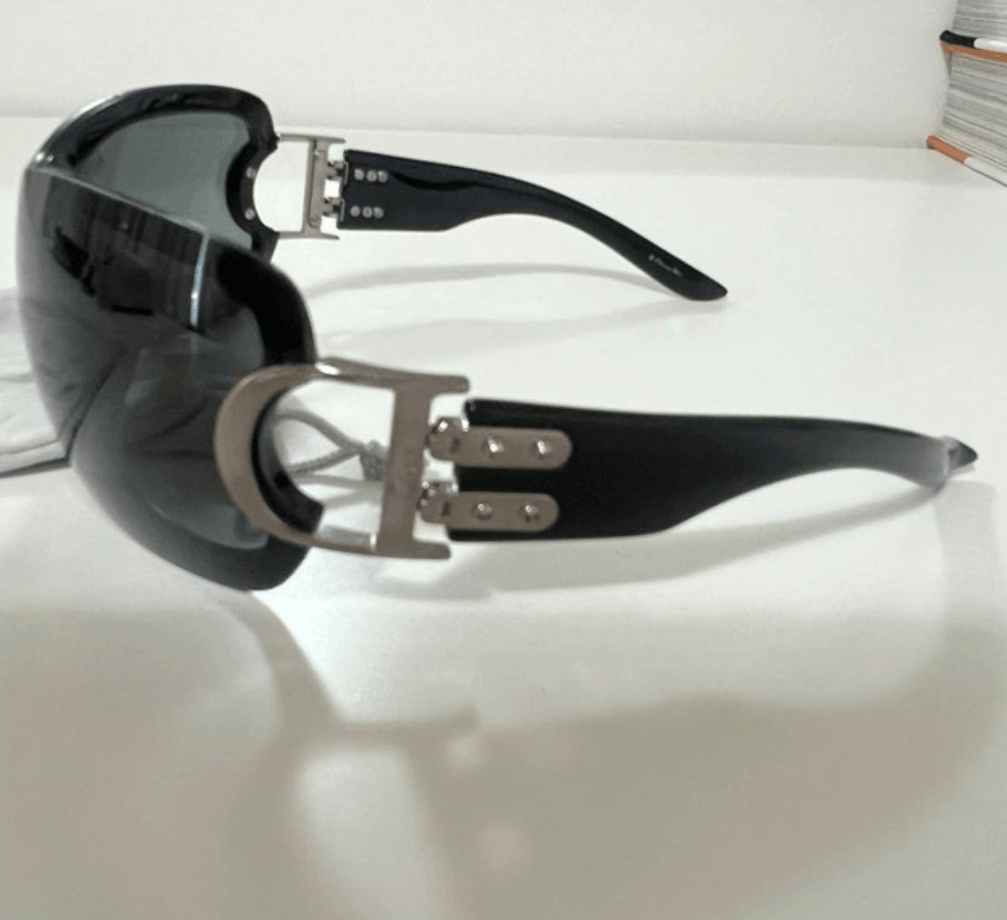 Dior Dior Sunglasses Wrap Shield Symbole Star Flame Size ONE SIZE - 3 Thumbnail