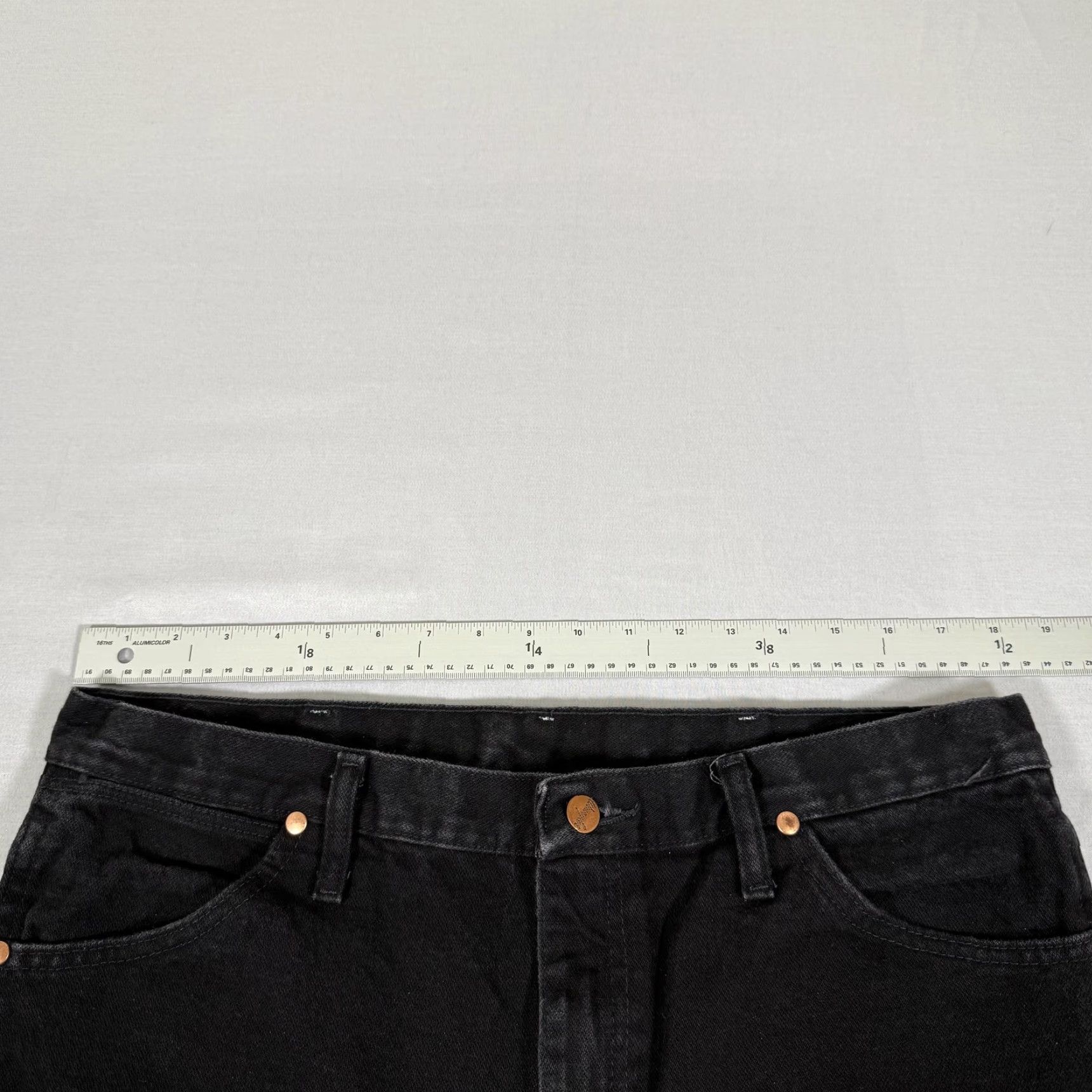 Wrangler Wrangler Jeans Mens 36x34 Black 936 Slim Fit Denim Pants Western Cowboy Cut Work Size US 36 / EU 52 - 6 Thumbnail