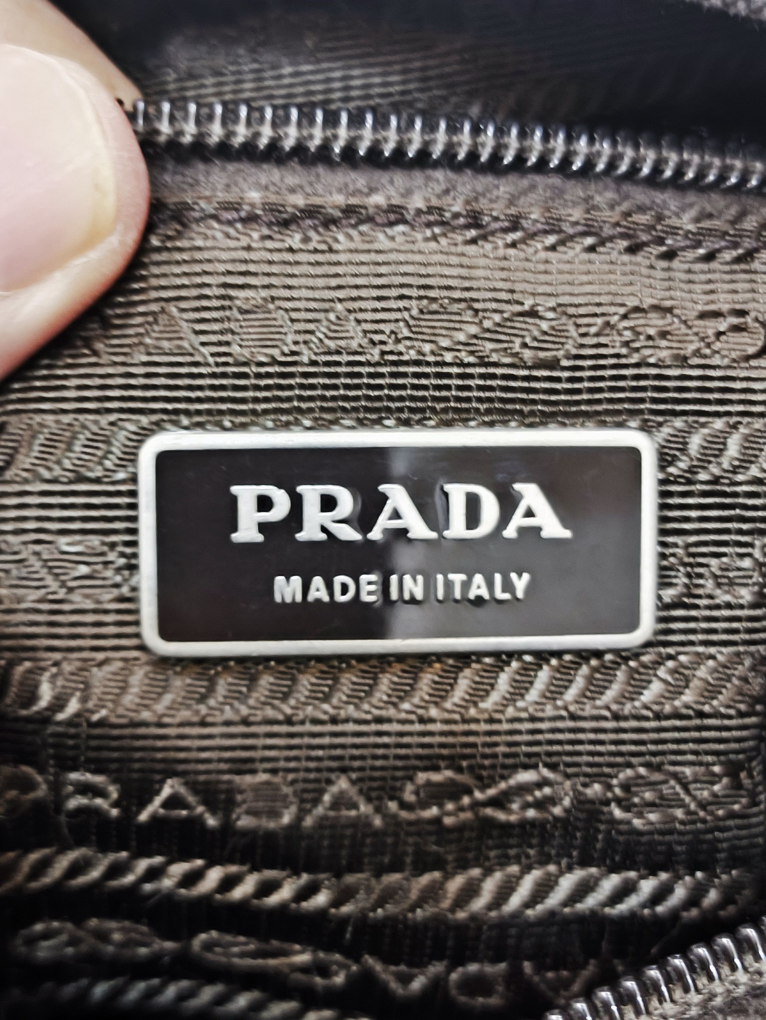 Prada Prada Tessuto Green Nylon Messenger Bag Size ONE SIZE - 7 Thumbnail
