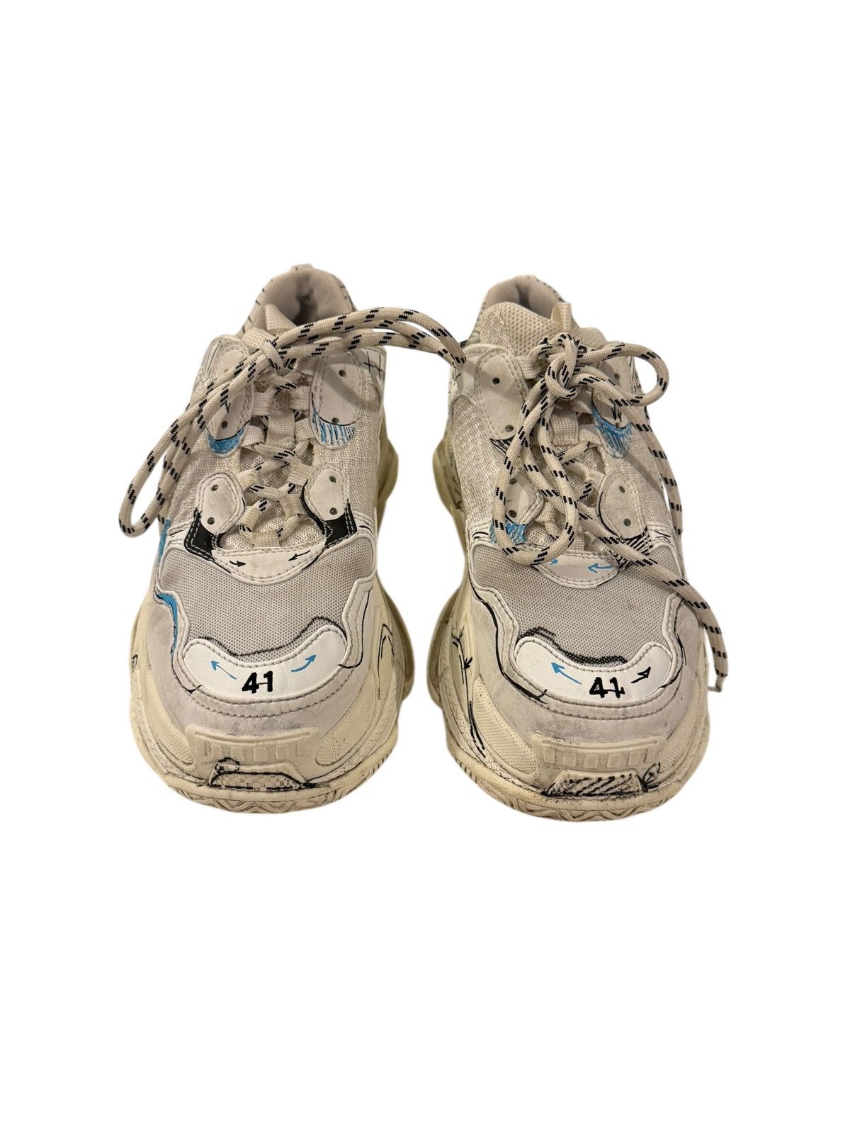 Balenciaga Balenciaga Triple S Sketch Size US 8 / EU 41 - 3 Thumbnail