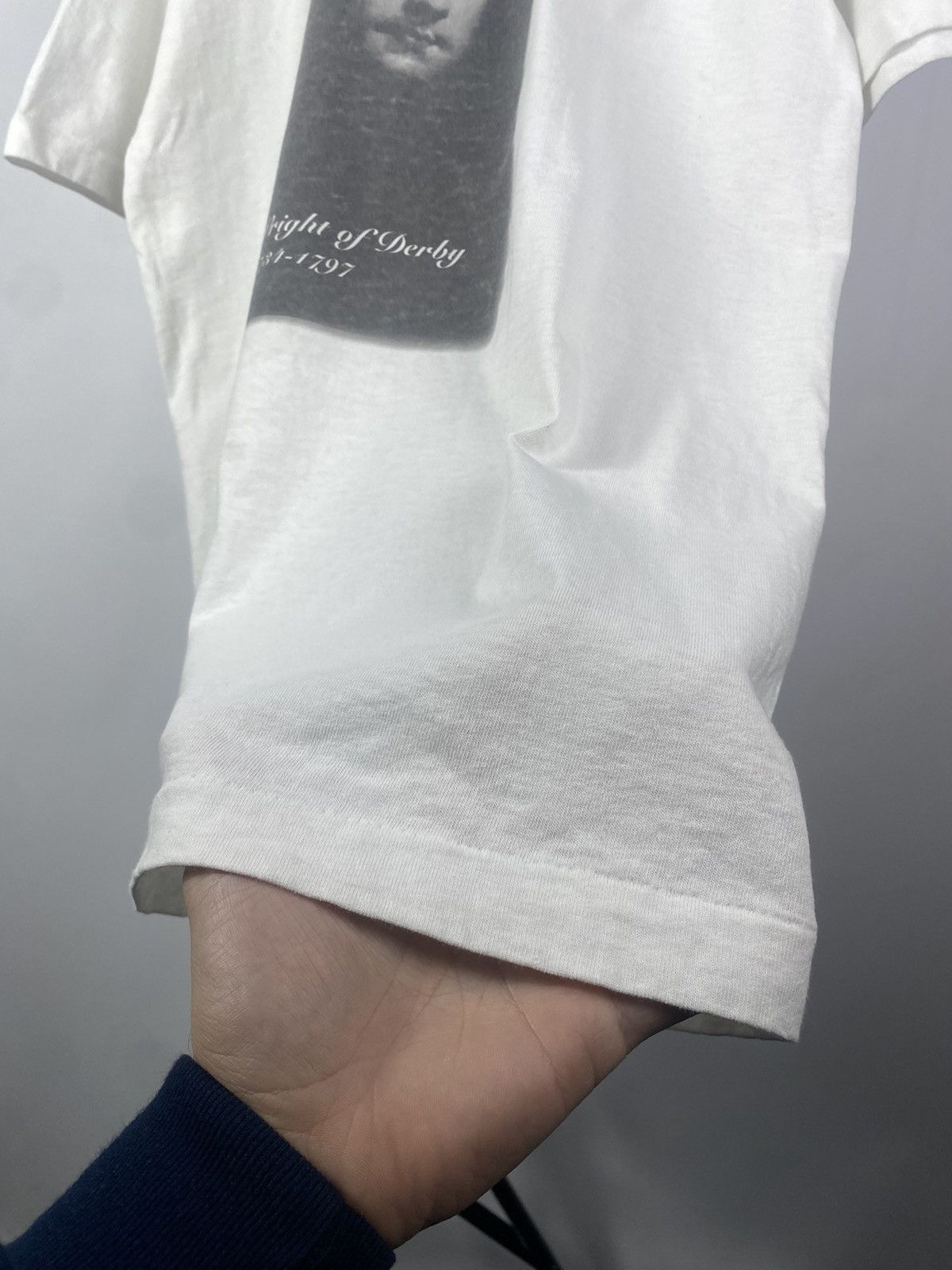 Vintage Vintage 90s Archive ART Joseph Wright of Derby T shirt Size US L / EU 52-54 / 3 - 4 Thumbnail