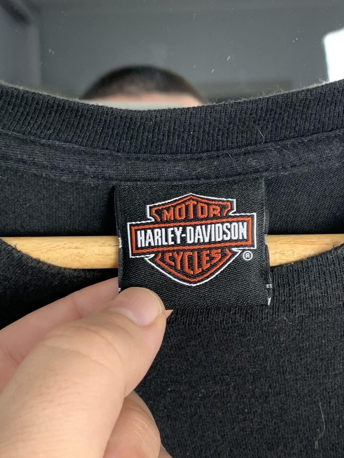 Harley Davidson Vintage HARLEY DAVIDSON Tee Edinburg 3D Emblem Graphic Size US L / EU 52-54 / 3 - 8 Thumbnail
