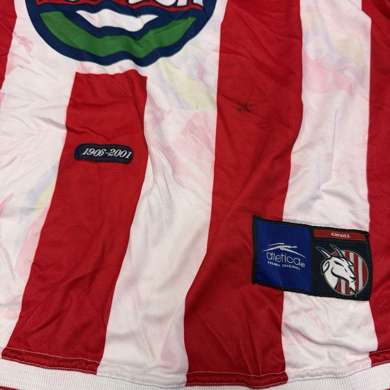 Vintage Vintage Chivas de Guadalajara Mens Soccer Jersey Athletica Size US XL / EU 56 / 4 - 8 Thumbnail