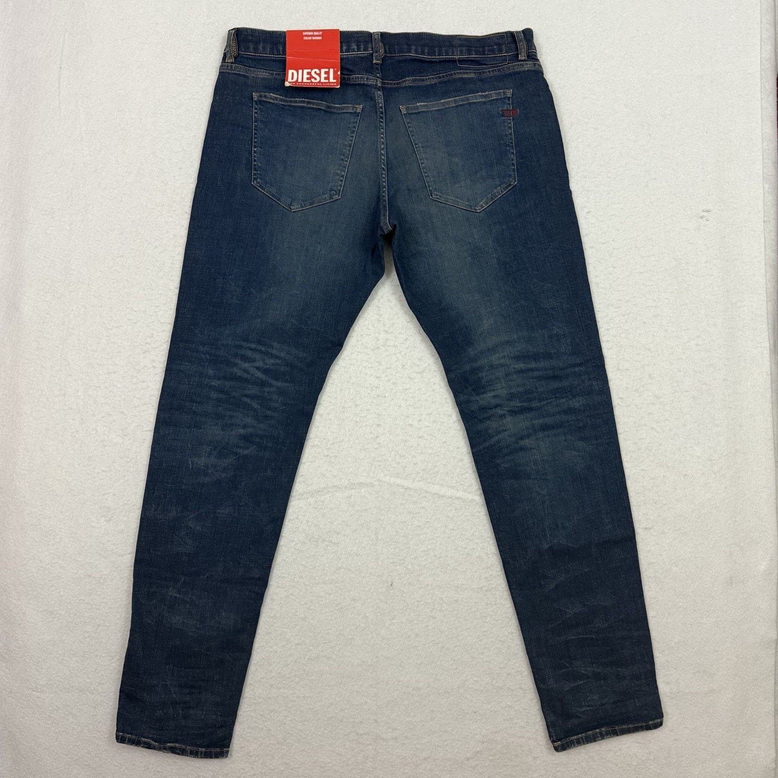 Diesel Diesel Mens Jeans Size 40x32 2019 D Strukt 09C73 Italy Size US 40 / EU 56 - 4 Thumbnail